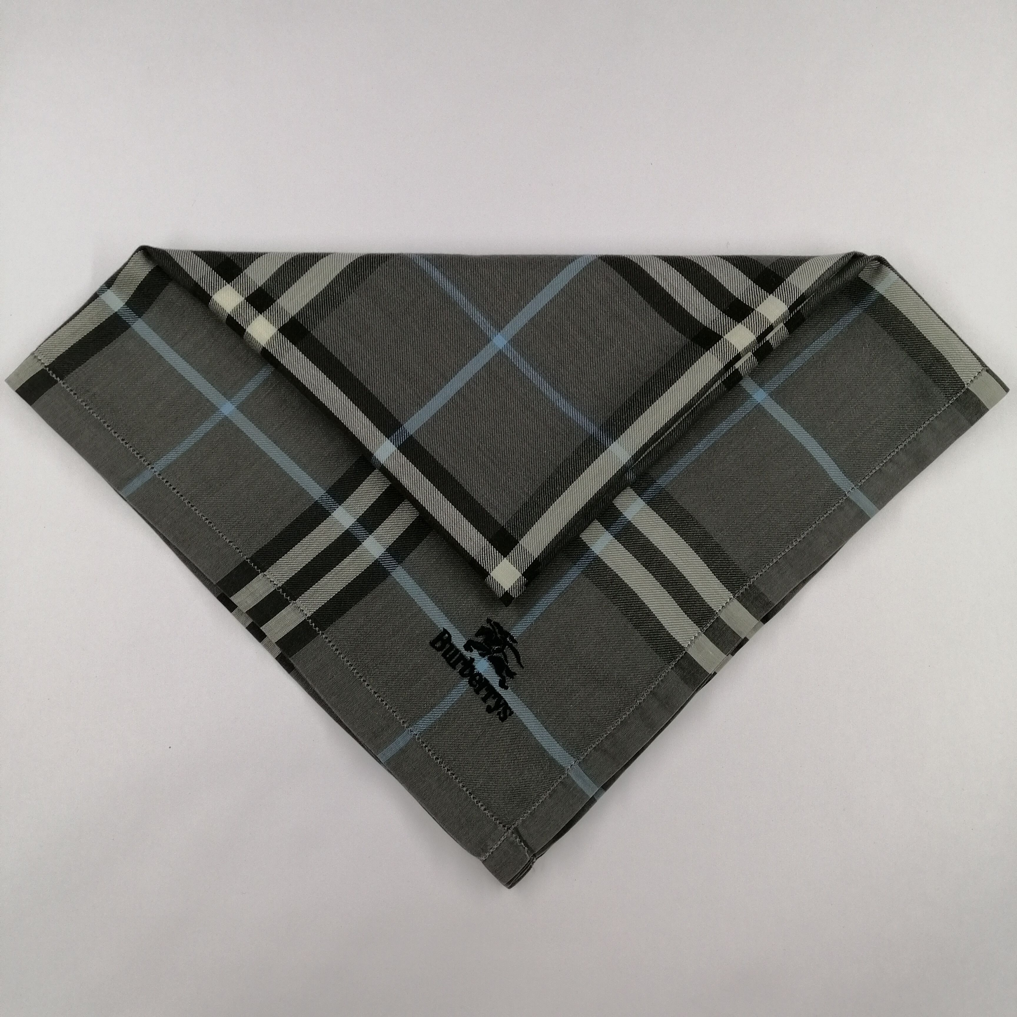 Burberry Vintage Burberry Handkerchief/Neckerchief/Bandana-KD1051 Size ONE SIZE - 4 Thumbnail