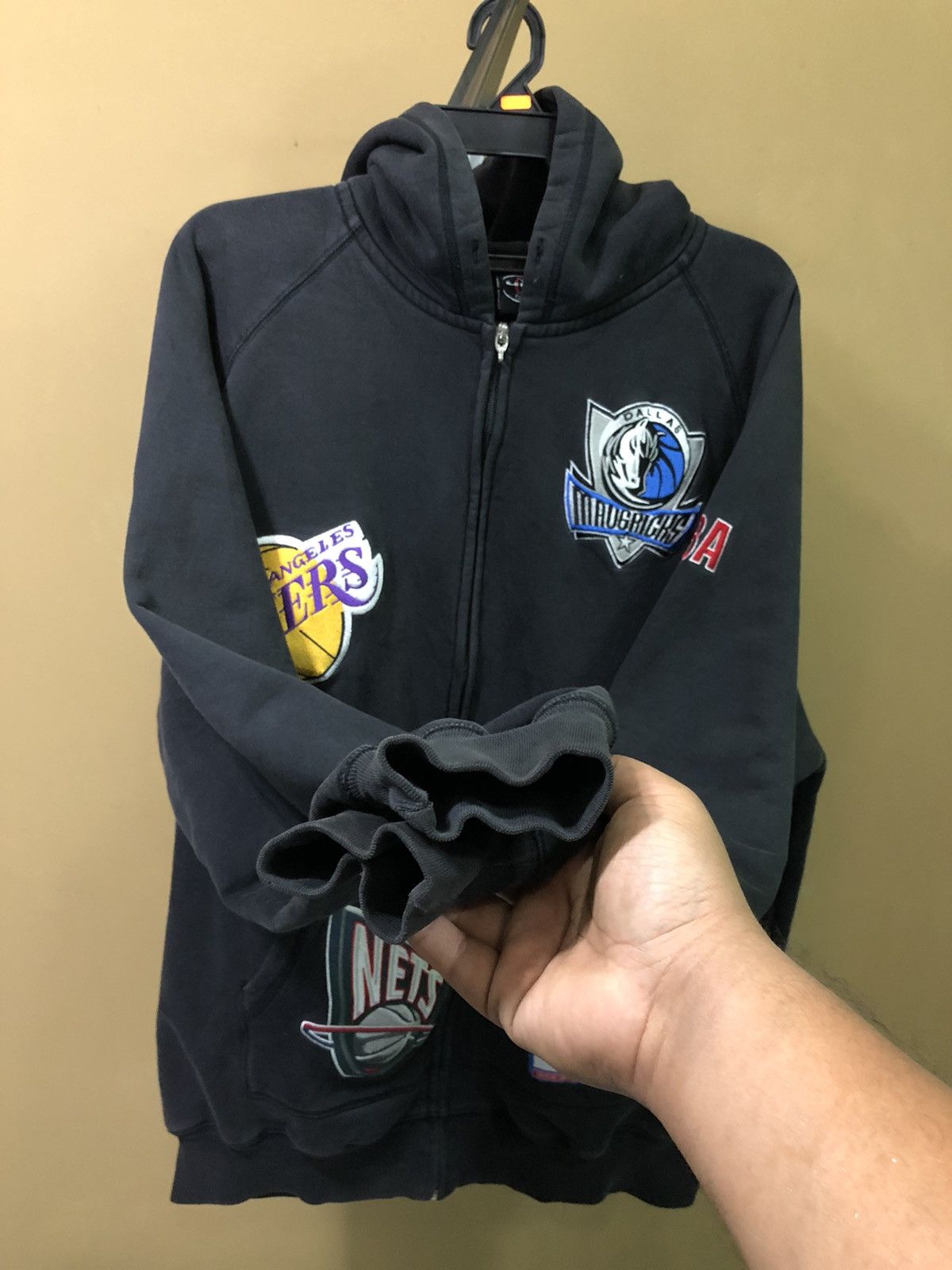 NBA × Vintage NBA Logo Hoodie Size US XXL / EU 58 / 5 - 17 Thumbnail