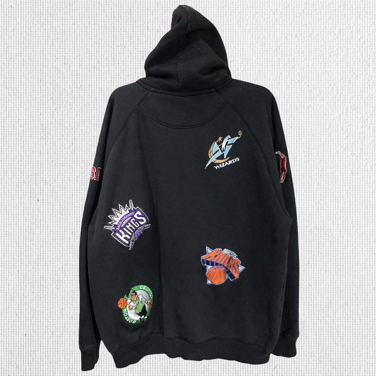NBA × Vintage NBA Logo Hoodie Size US XXL / EU 58 / 5 - 2 Thumbnail