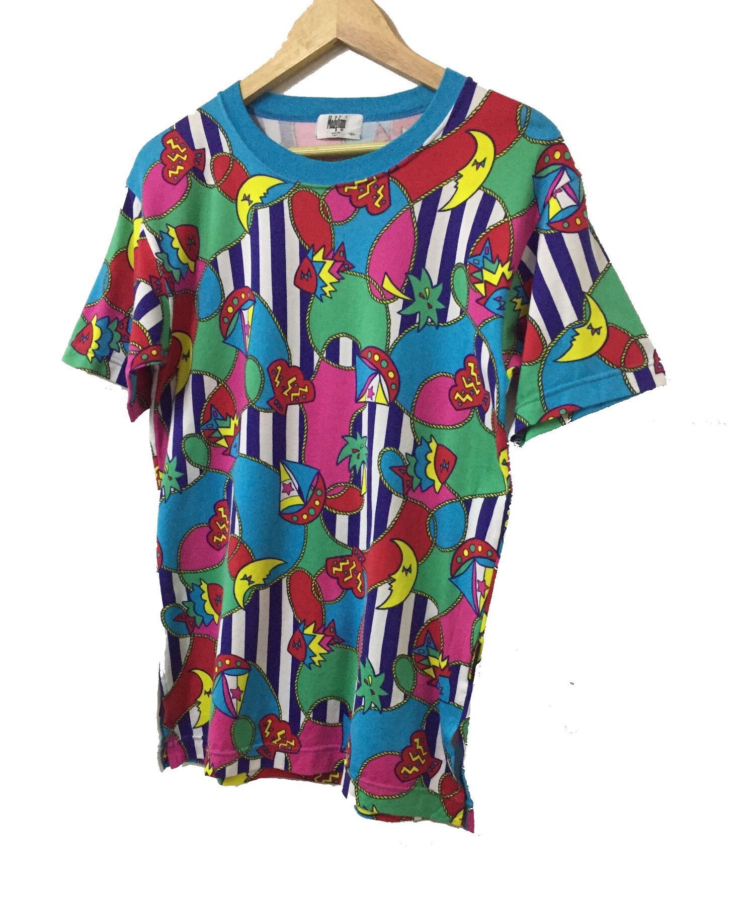 Vintage VINTAGE MODIGLIANI ITALIAN PAINTER ART FULL PRINT TSHIRT Size M / US 6-8 / IT 42-44 - 2 Thumbnail