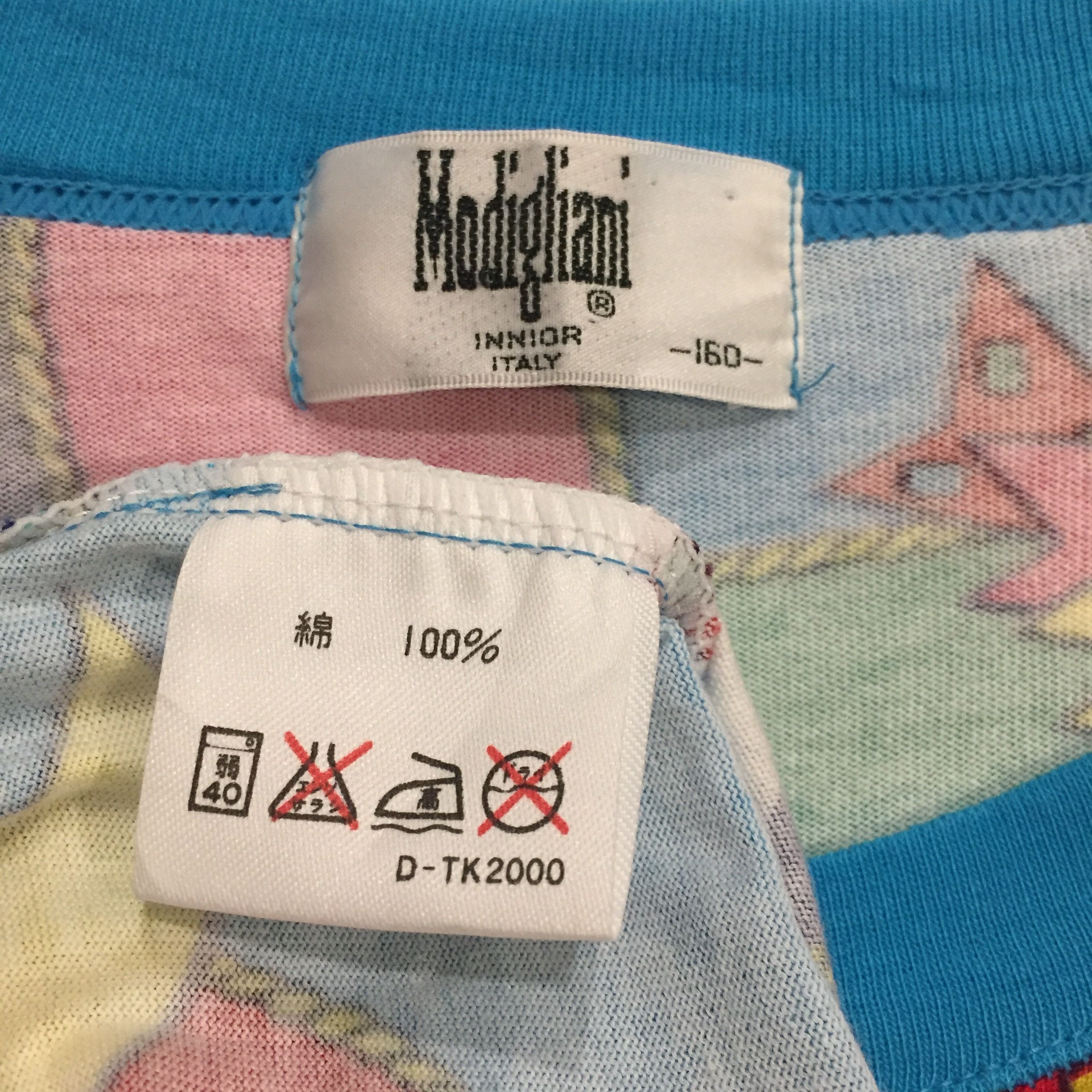 Vintage VINTAGE MODIGLIANI ITALIAN PAINTER ART FULL PRINT TSHIRT Size M / US 6-8 / IT 42-44 - 4 Thumbnail