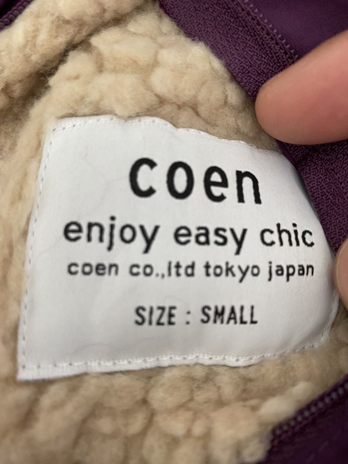 Japanese Brand × Vintage COEN Japan Fleece Jacket Reversible Size US S / EU 44-46 / 1 - 9 Thumbnail