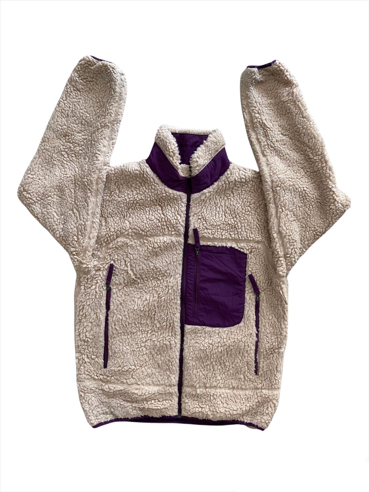 Japanese Brand × Vintage COEN Japan Fleece Jacket Reversible Size US S / EU 44-46 / 1 - 2 Thumbnail