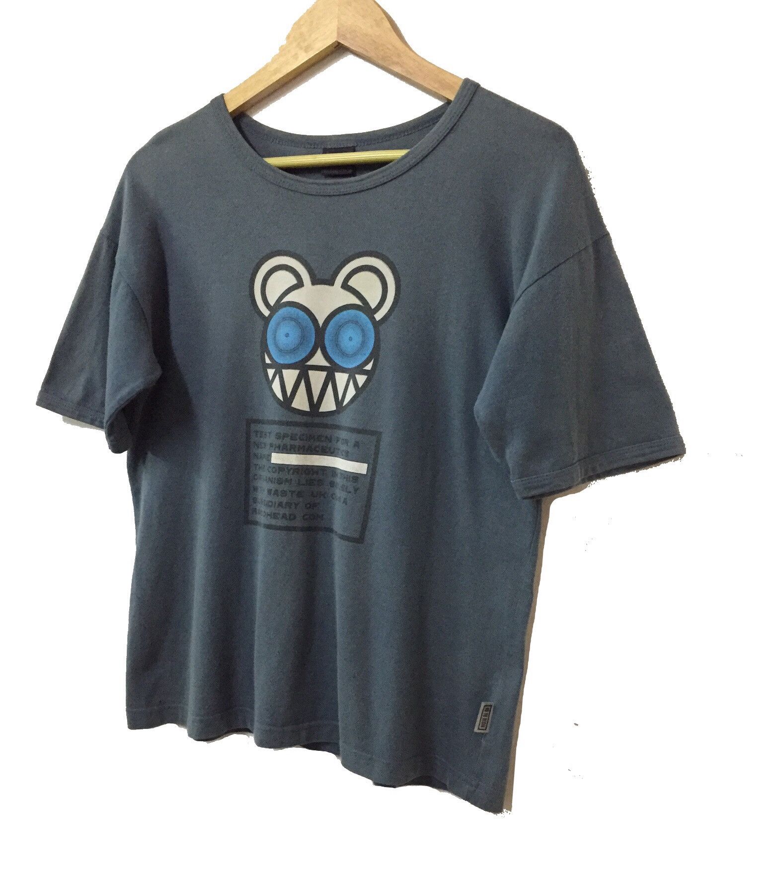 Band Tees × Vintage VINTAGE RADIOHEAD WASTE SEX WORK DEATH ROCK BAND TSHIRT Size US M / EU 48-50 / 2 - 2 Thumbnail