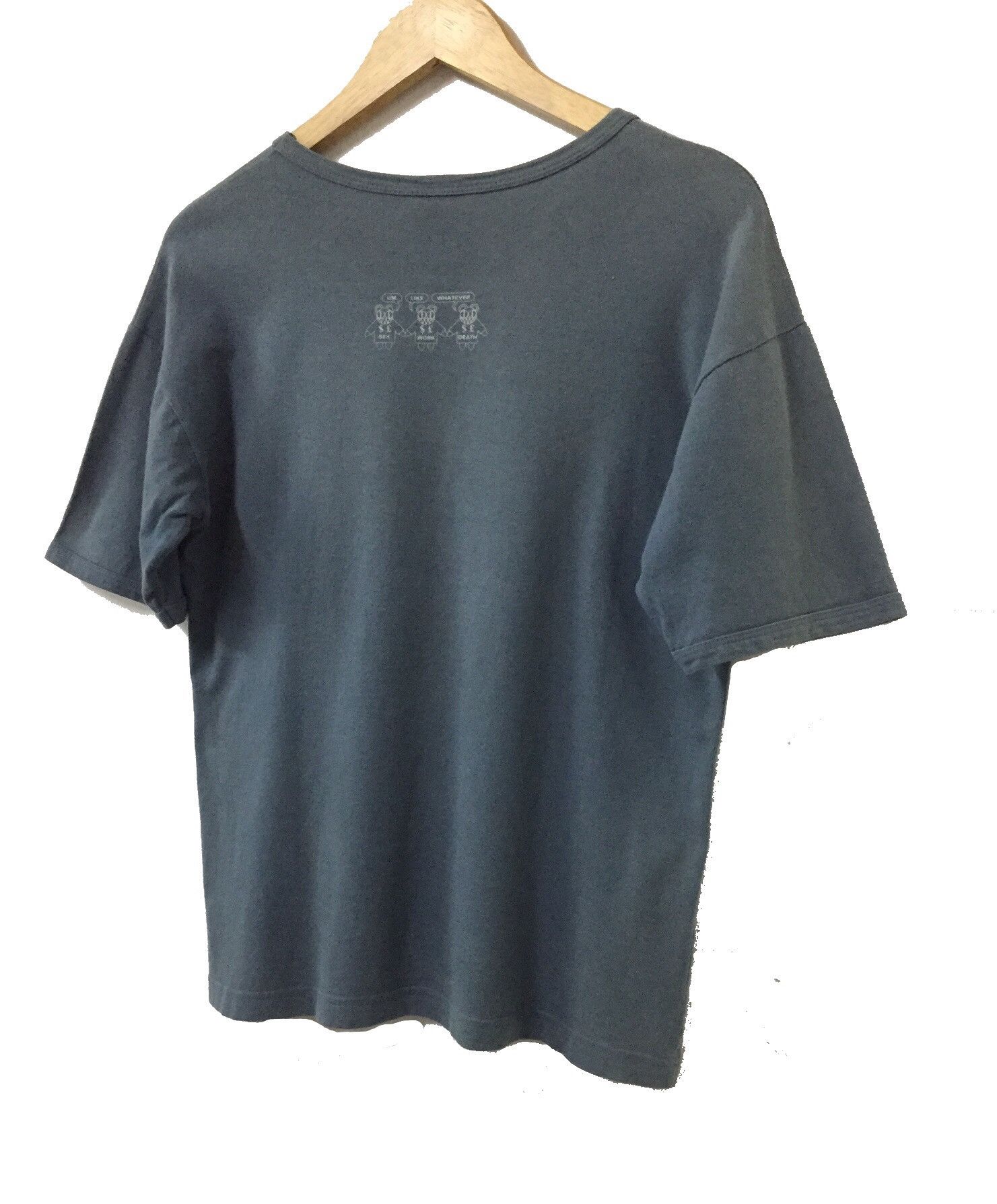 Band Tees × Vintage VINTAGE RADIOHEAD WASTE SEX WORK DEATH ROCK BAND TSHIRT Size US M / EU 48-50 / 2 - 9 Thumbnail