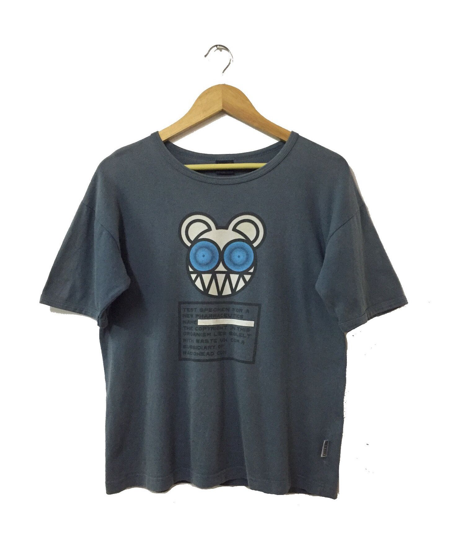 Band Tees × Vintage VINTAGE RADIOHEAD WASTE SEX WORK DEATH ROCK BAND TSHIRT Size US M / EU 48-50 / 2 - 1 Thumbnail