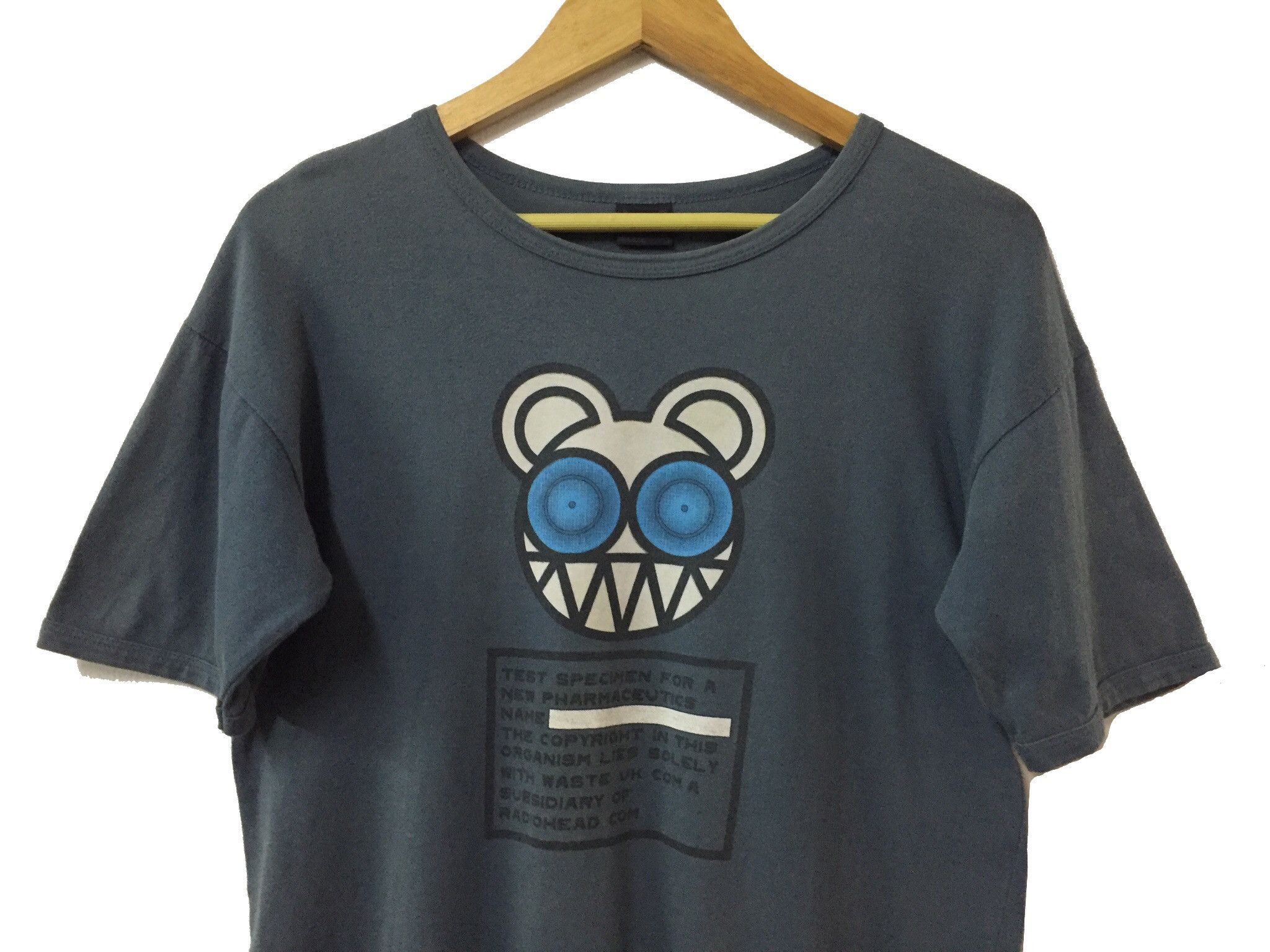 Band Tees × Vintage VINTAGE RADIOHEAD WASTE SEX WORK DEATH ROCK BAND TSHIRT Size US M / EU 48-50 / 2 - 3 Thumbnail