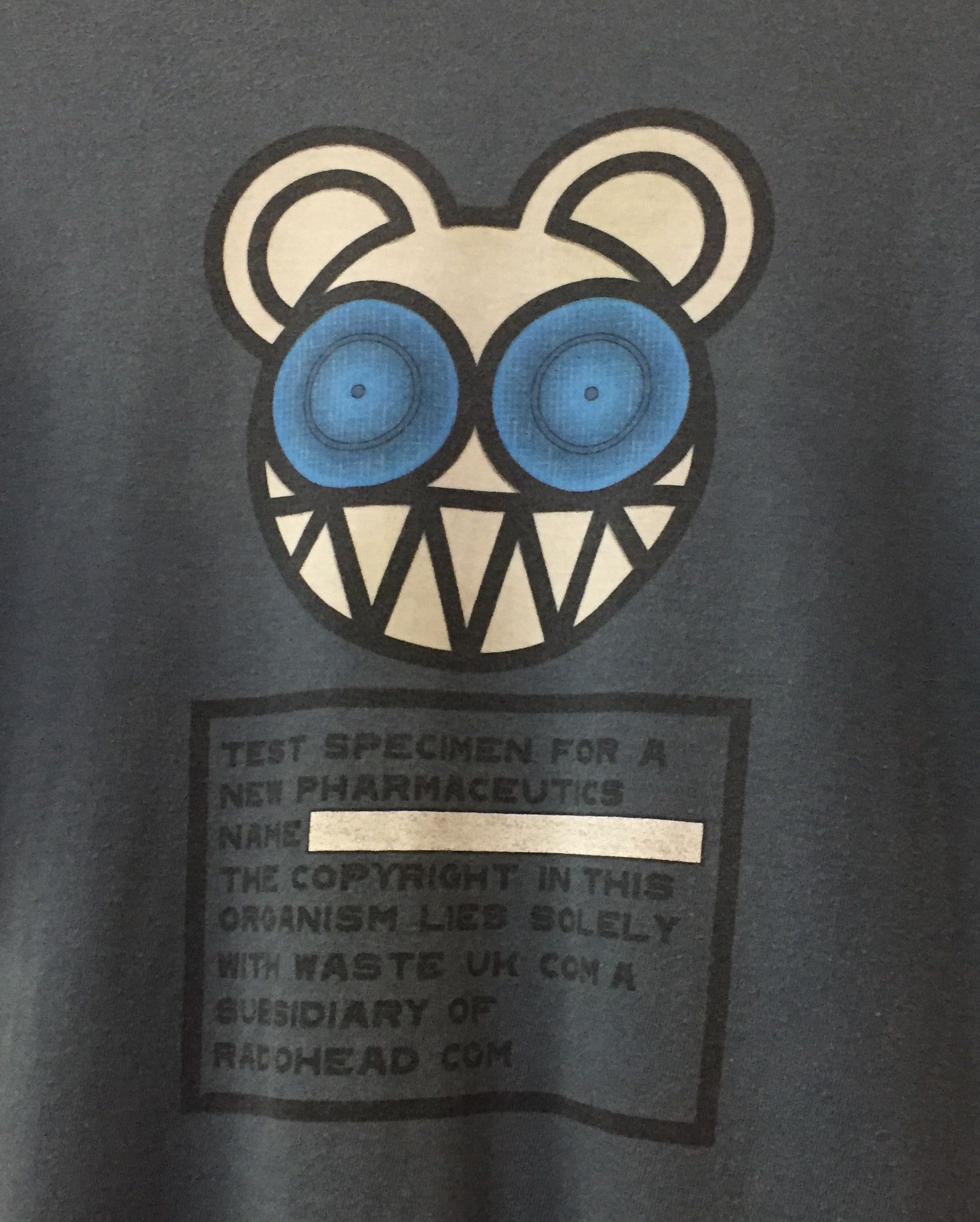 Band Tees × Vintage VINTAGE RADIOHEAD WASTE SEX WORK DEATH ROCK BAND TSHIRT Size US M / EU 48-50 / 2 - 5 Thumbnail