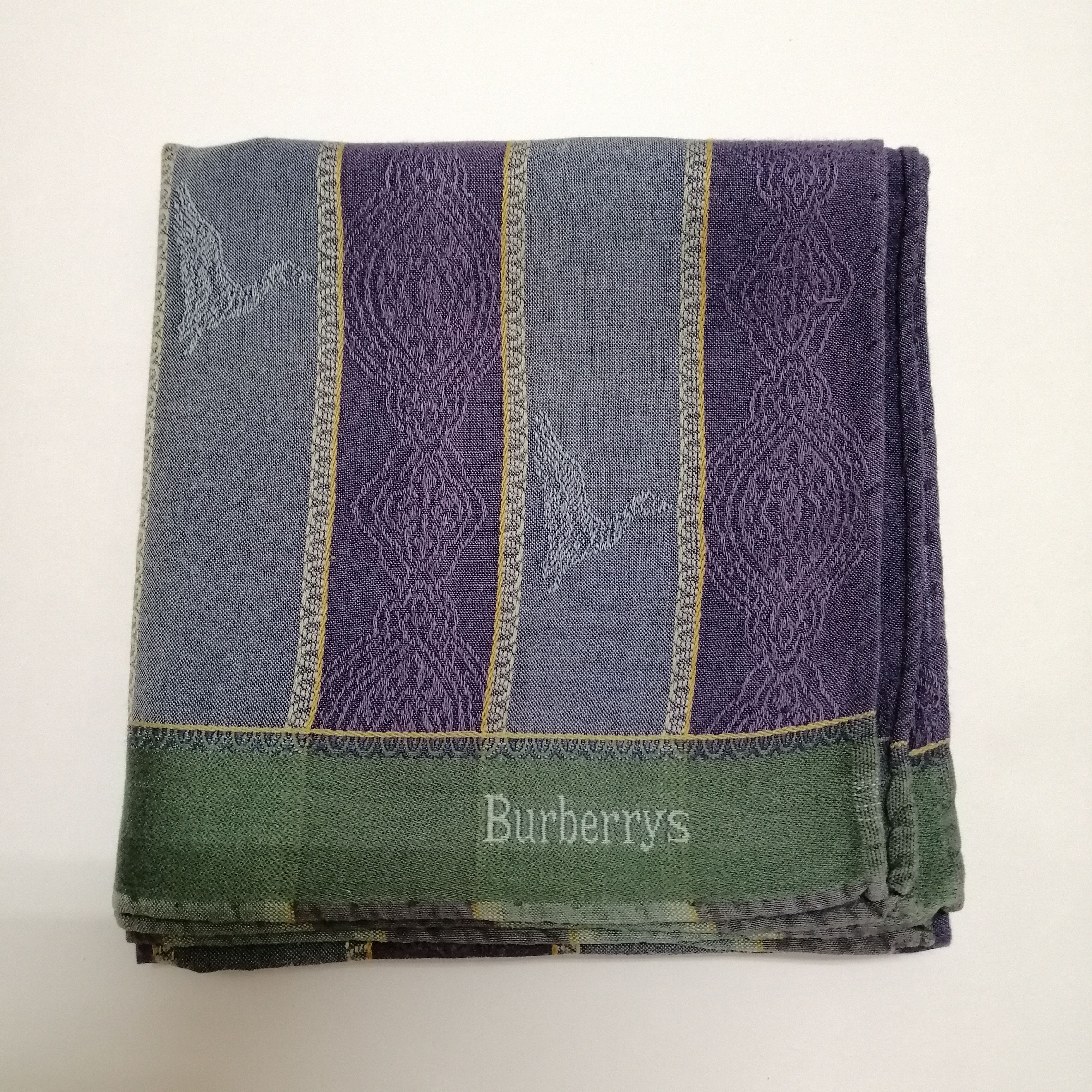 Burberry Vintage Burberry Handkerchief/Neckerchief/Bandana-KD1056 Size ONE SIZE - 5 Thumbnail