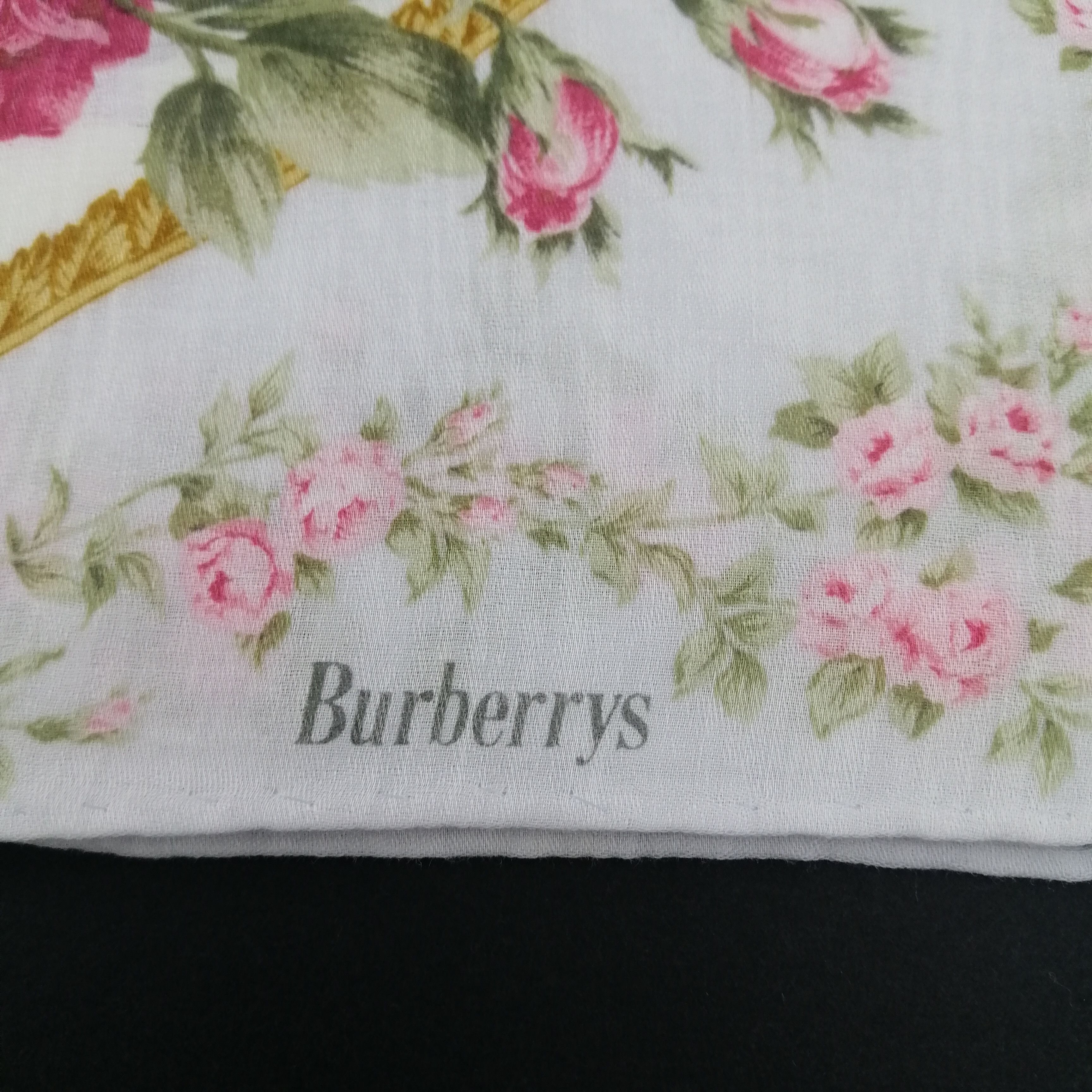 Burberry Vintage Burberry Handkerchief/Neckerchief/Bandana-KD1063 Size ONE SIZE - 3 Thumbnail
