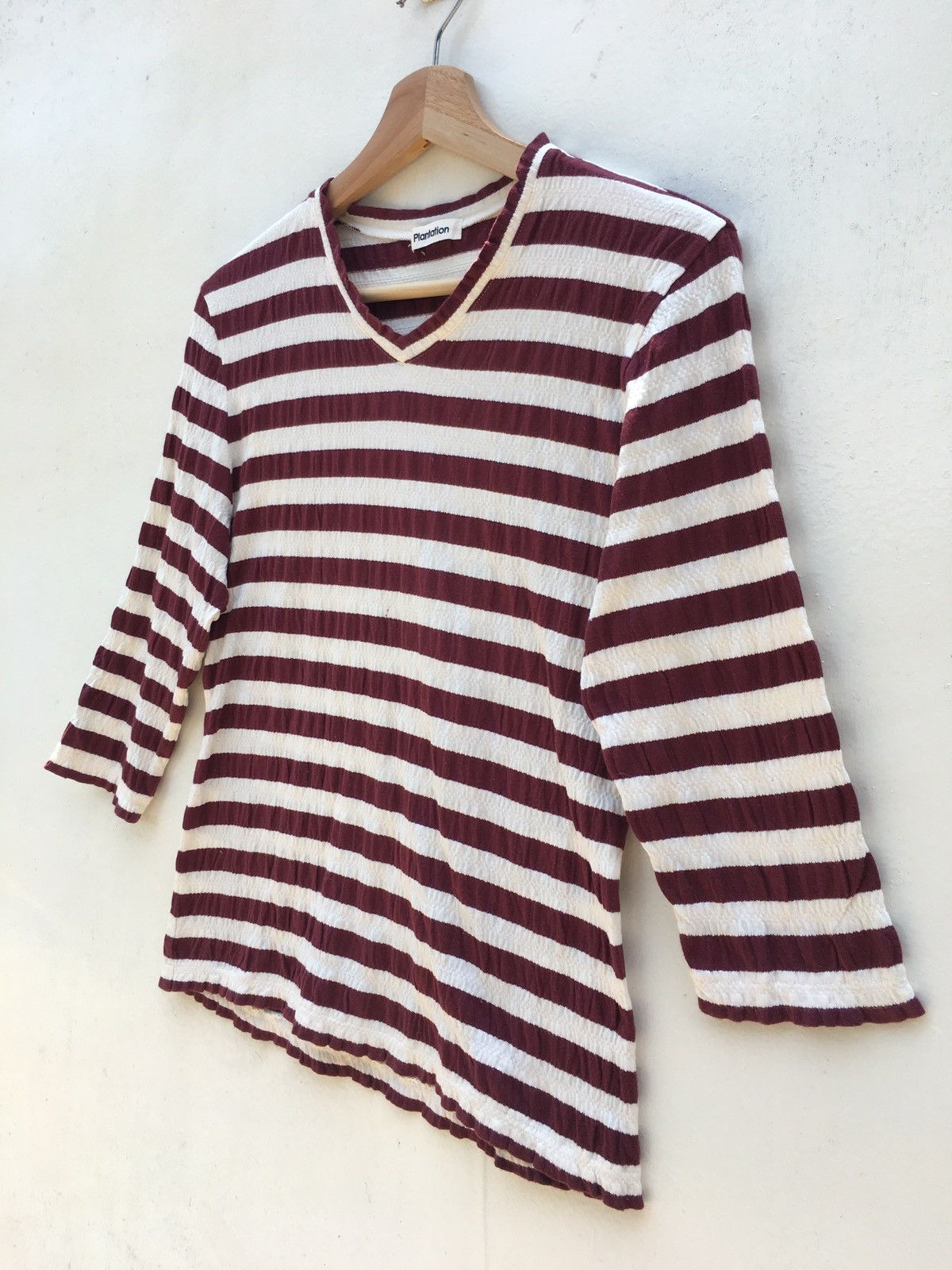 Issey Miyake Vintage Issey Miyake Plantation 3/4 Sleeves Shirt Size US S / EU 44-46 / 1 - 3 Thumbnail