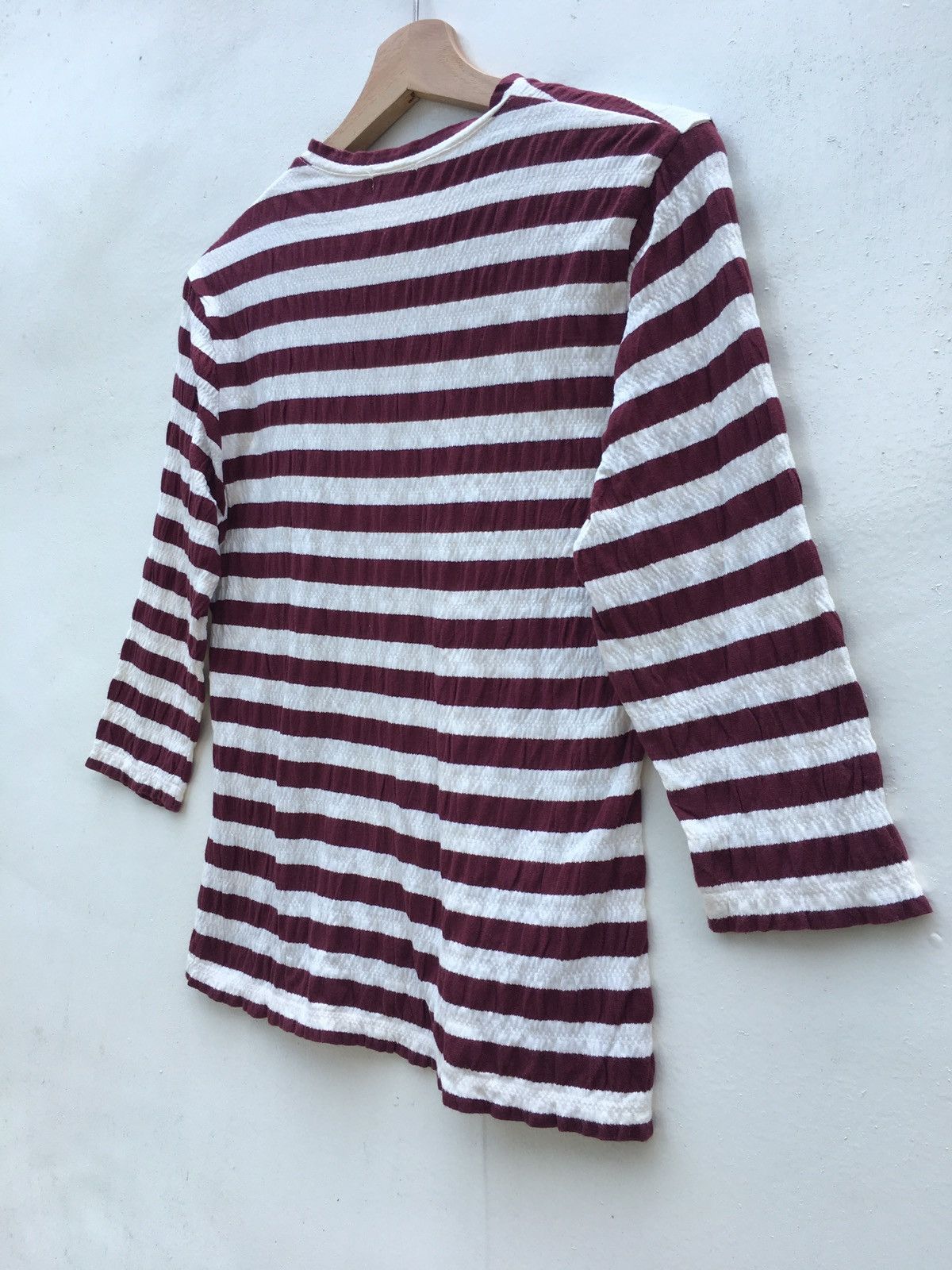 Issey Miyake Vintage Issey Miyake Plantation 3/4 Sleeves Shirt Size US S / EU 44-46 / 1 - 8 Thumbnail