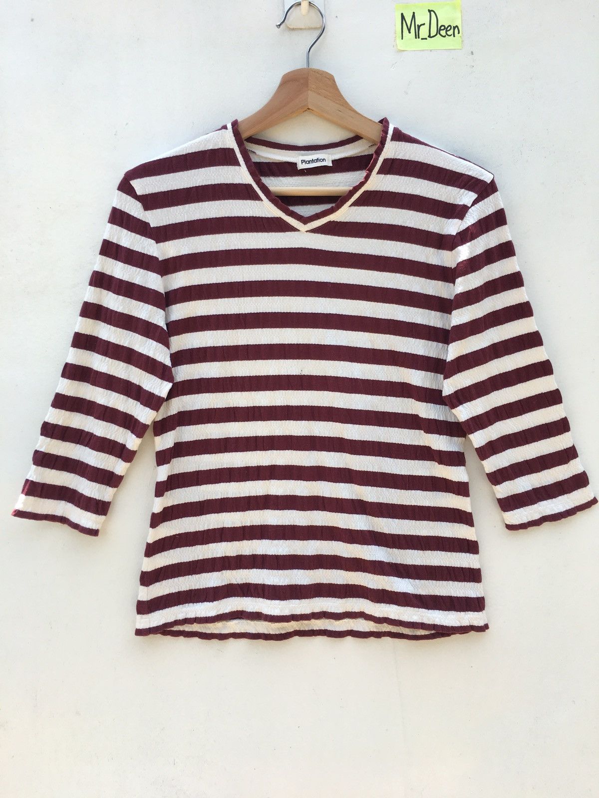Issey Miyake Vintage Issey Miyake Plantation 3/4 Sleeves Shirt Size US S / EU 44-46 / 1 - 1 Thumbnail