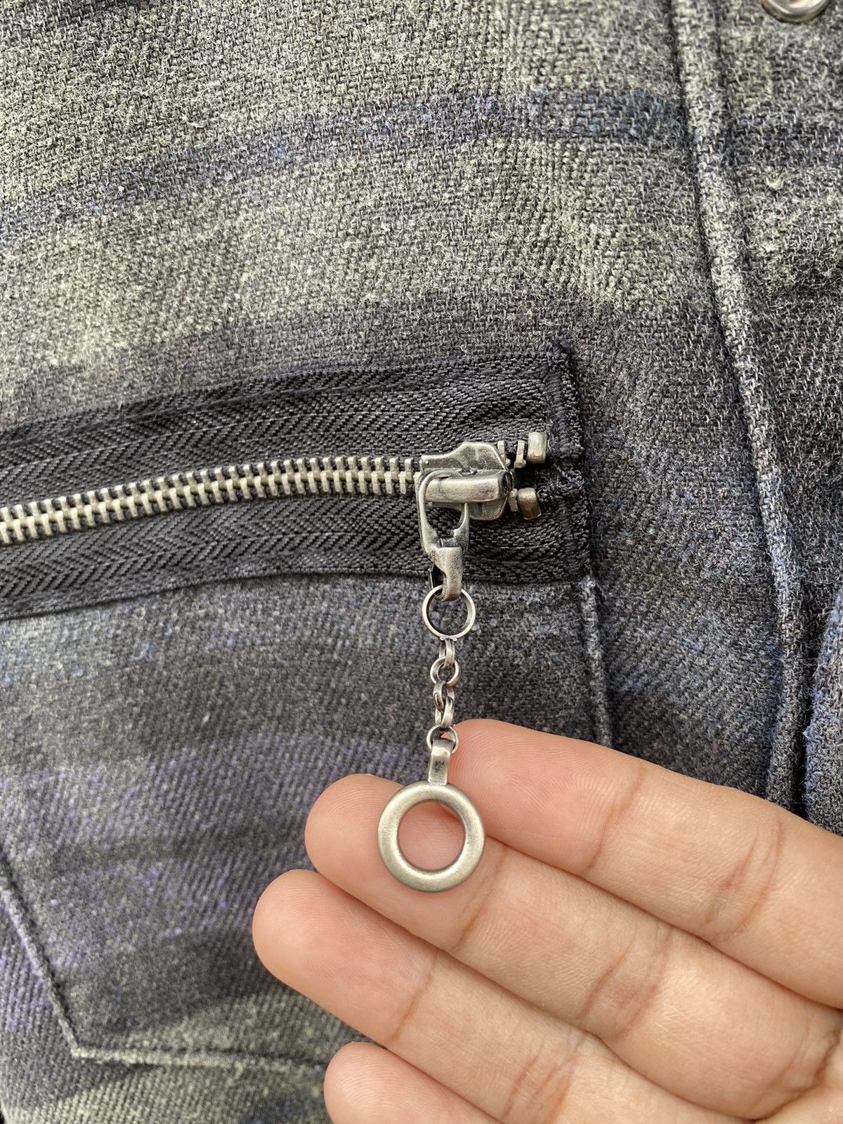 Japanese Brand 💥Vintage RARE 90s PPFM Parachute Checkered Snap Pearl Button Size US M / EU 48-50 / 2 - 17 Thumbnail