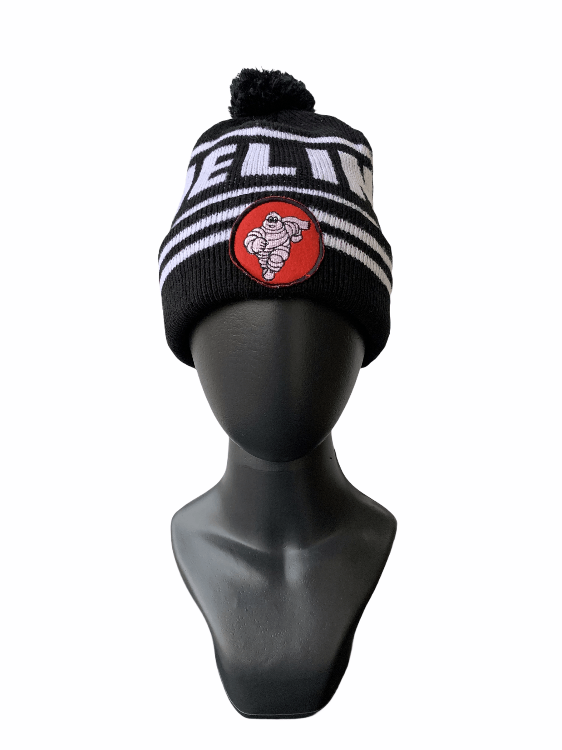 Vintage Michelin Embroidery Beanie Hats- BN018 Size ONE SIZE - 1 Thumbnail