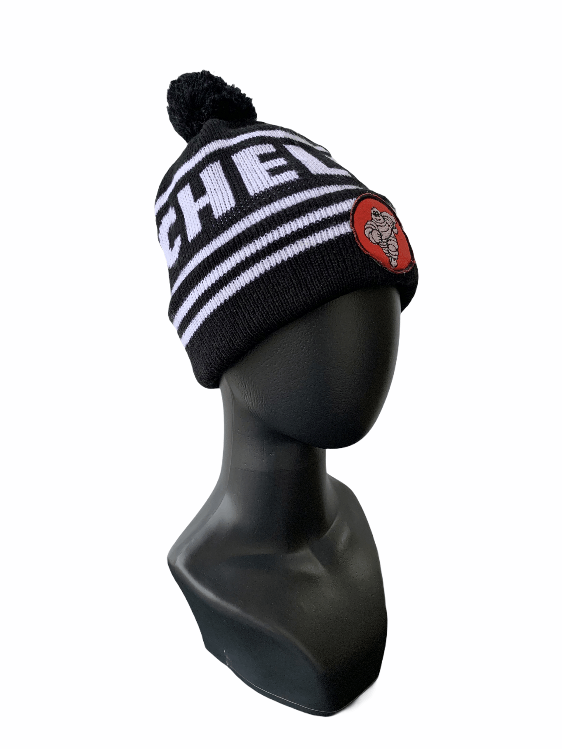 Vintage Michelin Embroidery Beanie Hats- BN018 Size ONE SIZE - 12 Thumbnail