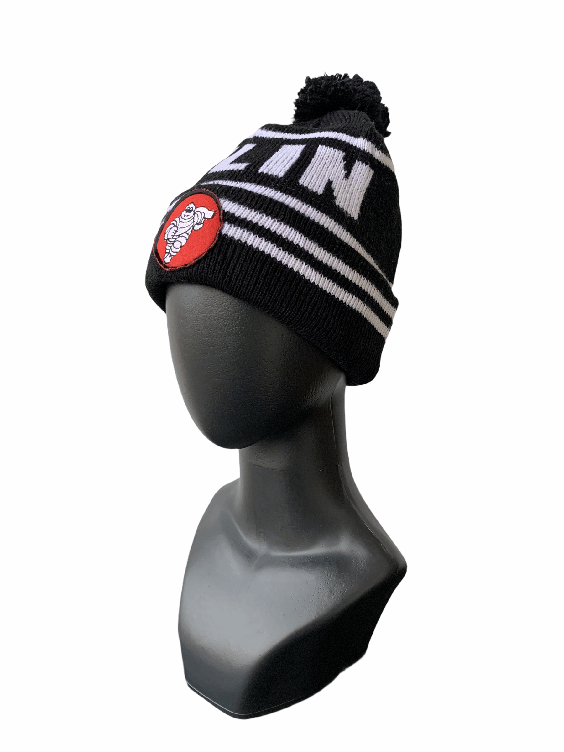 Vintage Michelin Embroidery Beanie Hats- BN018 Size ONE SIZE - 5 Thumbnail