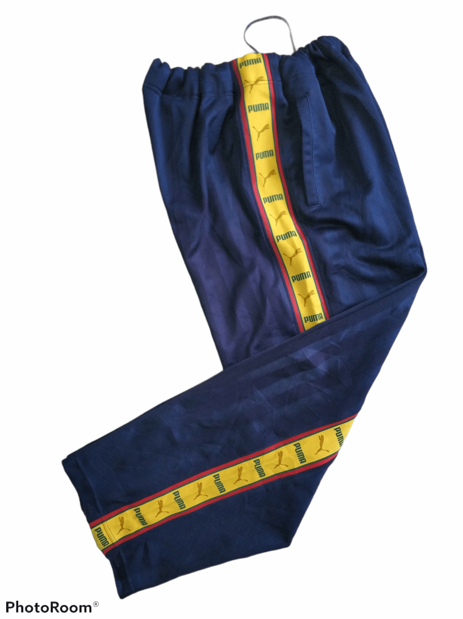 Puma 🔥Vintage Puma Side Stripe Track Pants Size US 31 - 1 Thumbnail