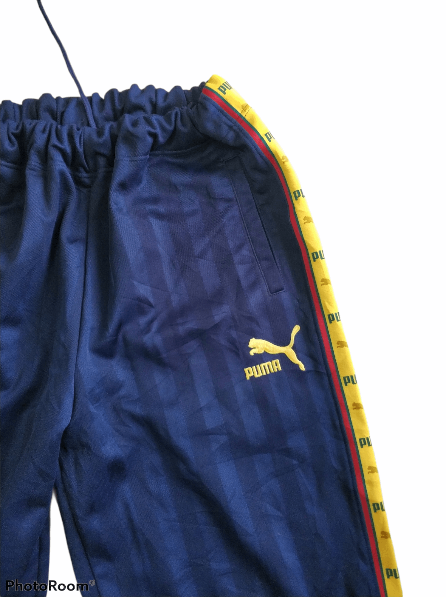 Puma 🔥Vintage Puma Side Stripe Track Pants Size US 31 - 2 Thumbnail