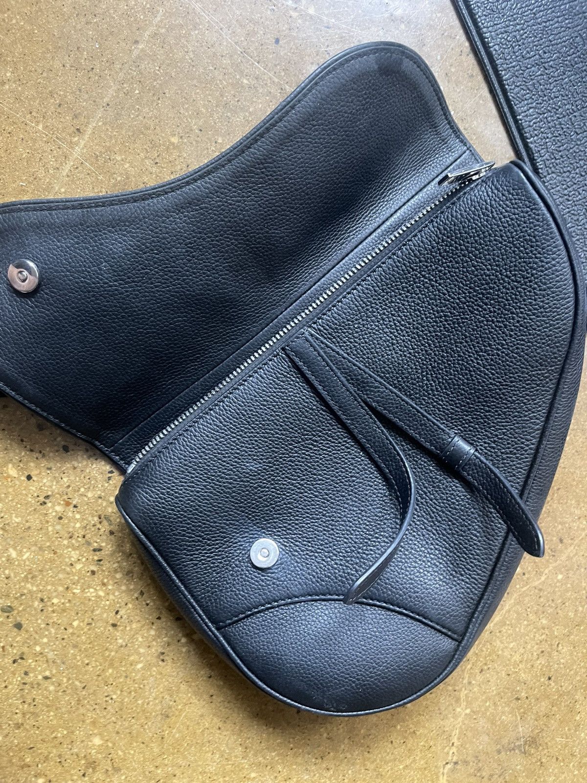 Dior Dior Saddle Bag Black Kim Jones Size ONE SIZE - 4 Thumbnail
