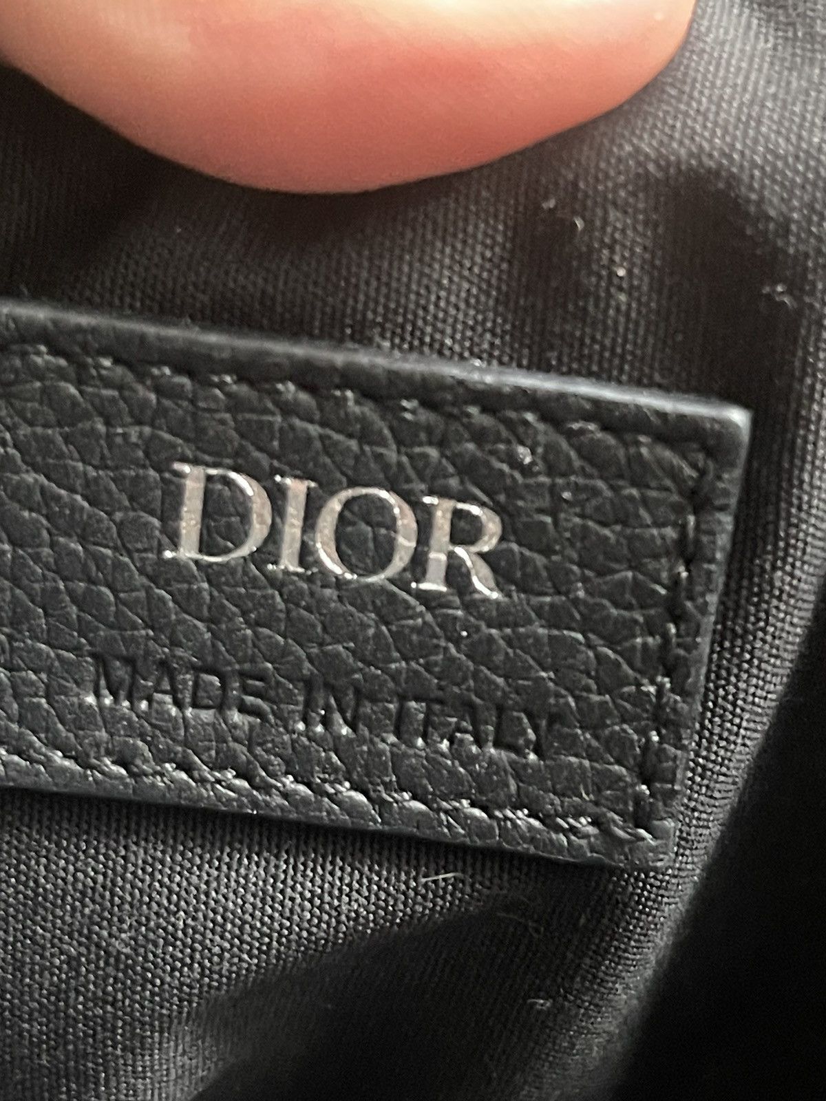 Dior Dior Saddle Bag Black Kim Jones Size ONE SIZE - 5 Thumbnail