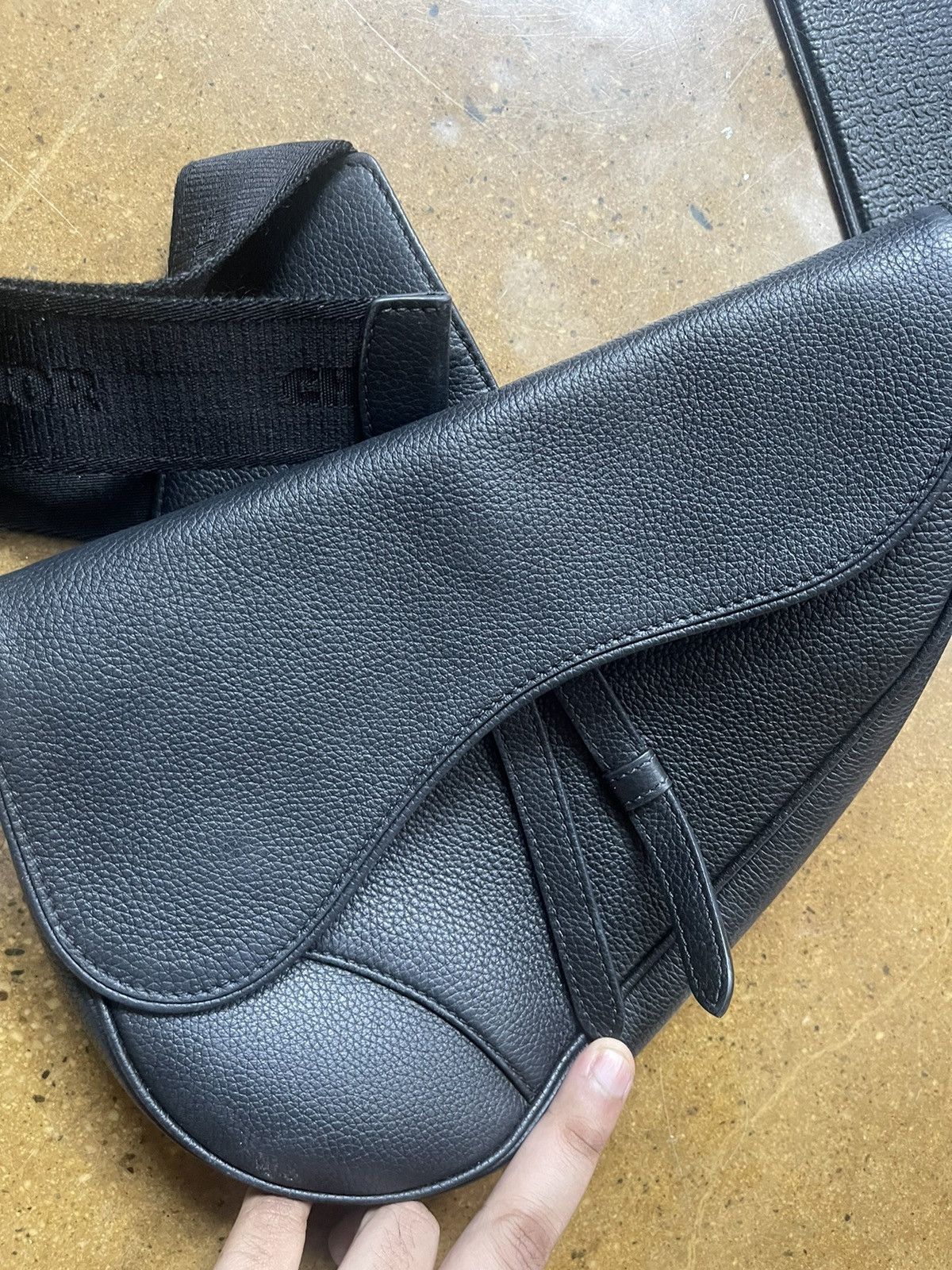 Dior Dior Saddle Bag Black Kim Jones Size ONE SIZE - 3 Thumbnail