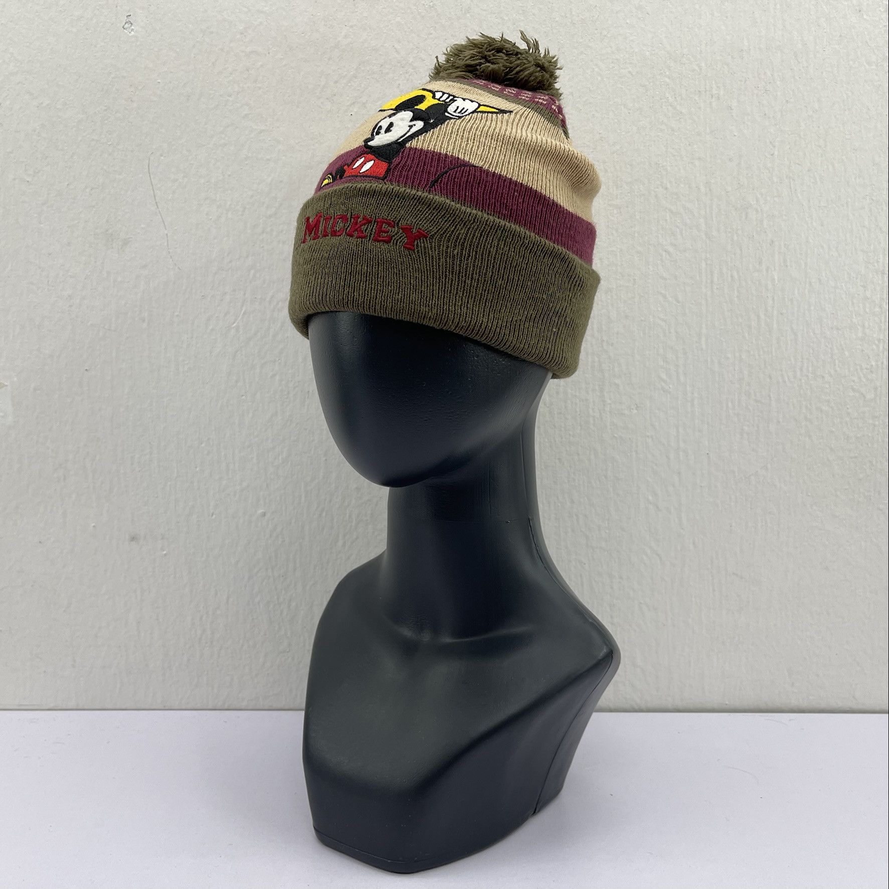 Disney × Japanese Brand × Mickey Mouse Mickey Mouse Beanie Hats-C344 Size ONE SIZE - 1 Thumbnail