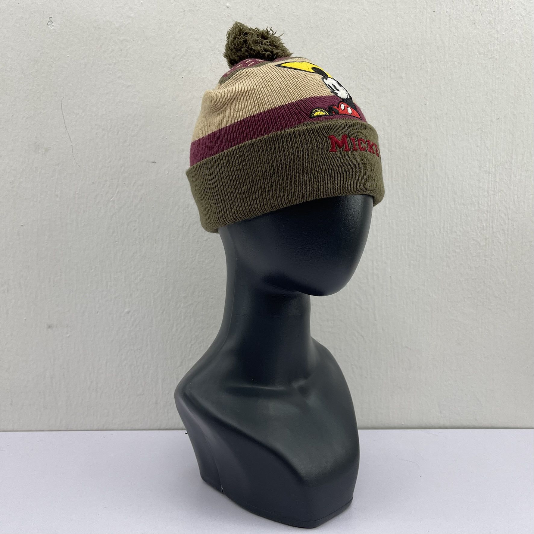 Disney × Japanese Brand × Mickey Mouse Mickey Mouse Beanie Hats-C344 Size ONE SIZE - 4 Thumbnail