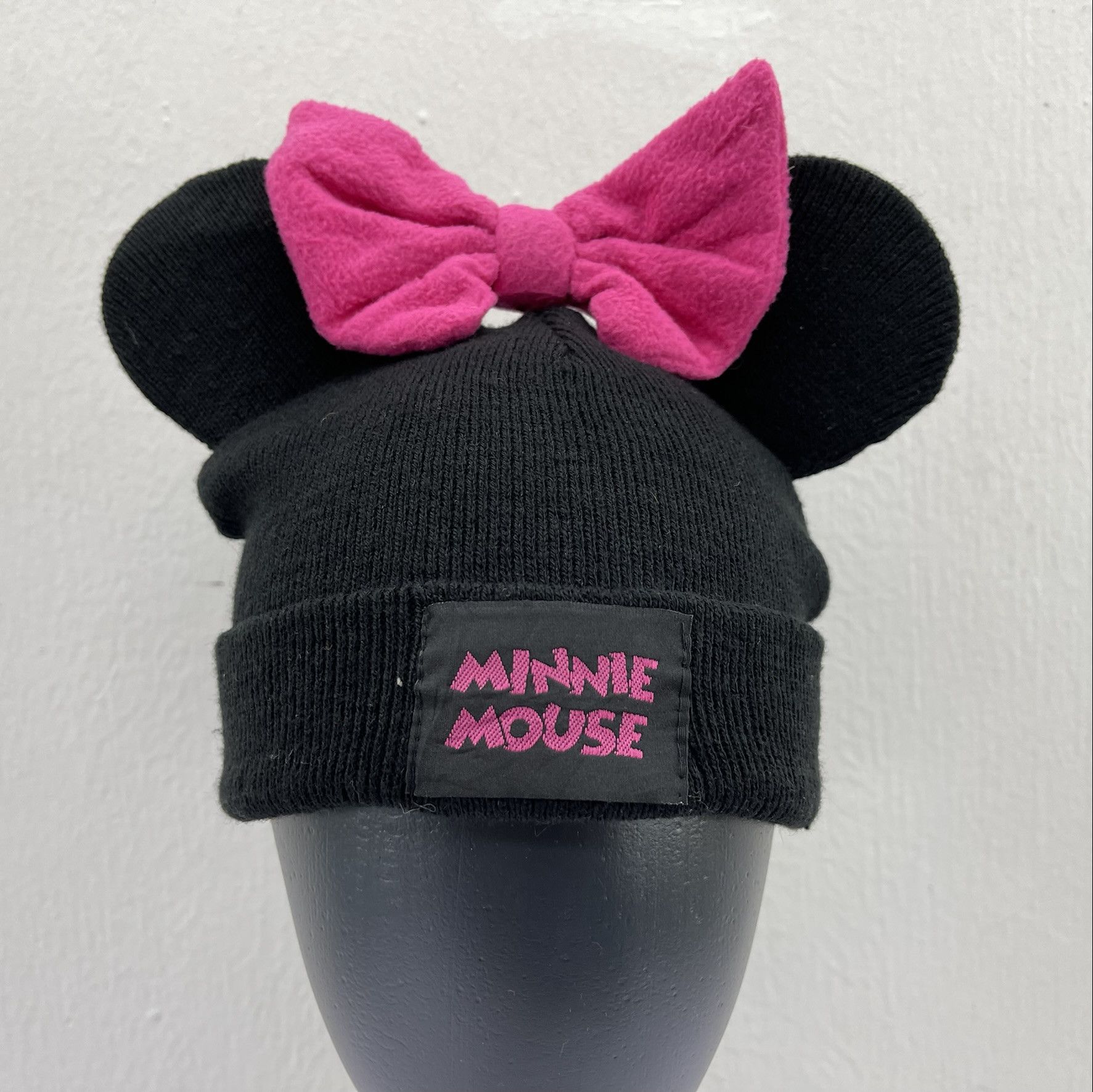 Disney Minnie Mouse Beanie Hats-C346 Size ONE SIZE - 3 Thumbnail