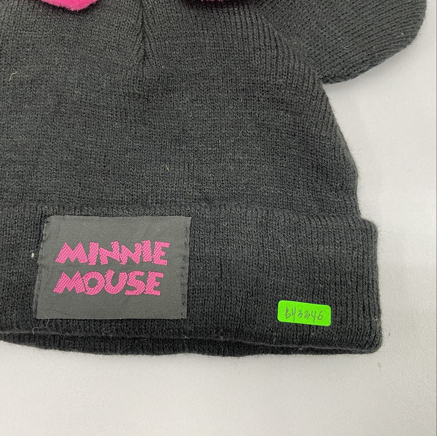 Disney Minnie Mouse Beanie Hats-C346 Size ONE SIZE - 2 Thumbnail