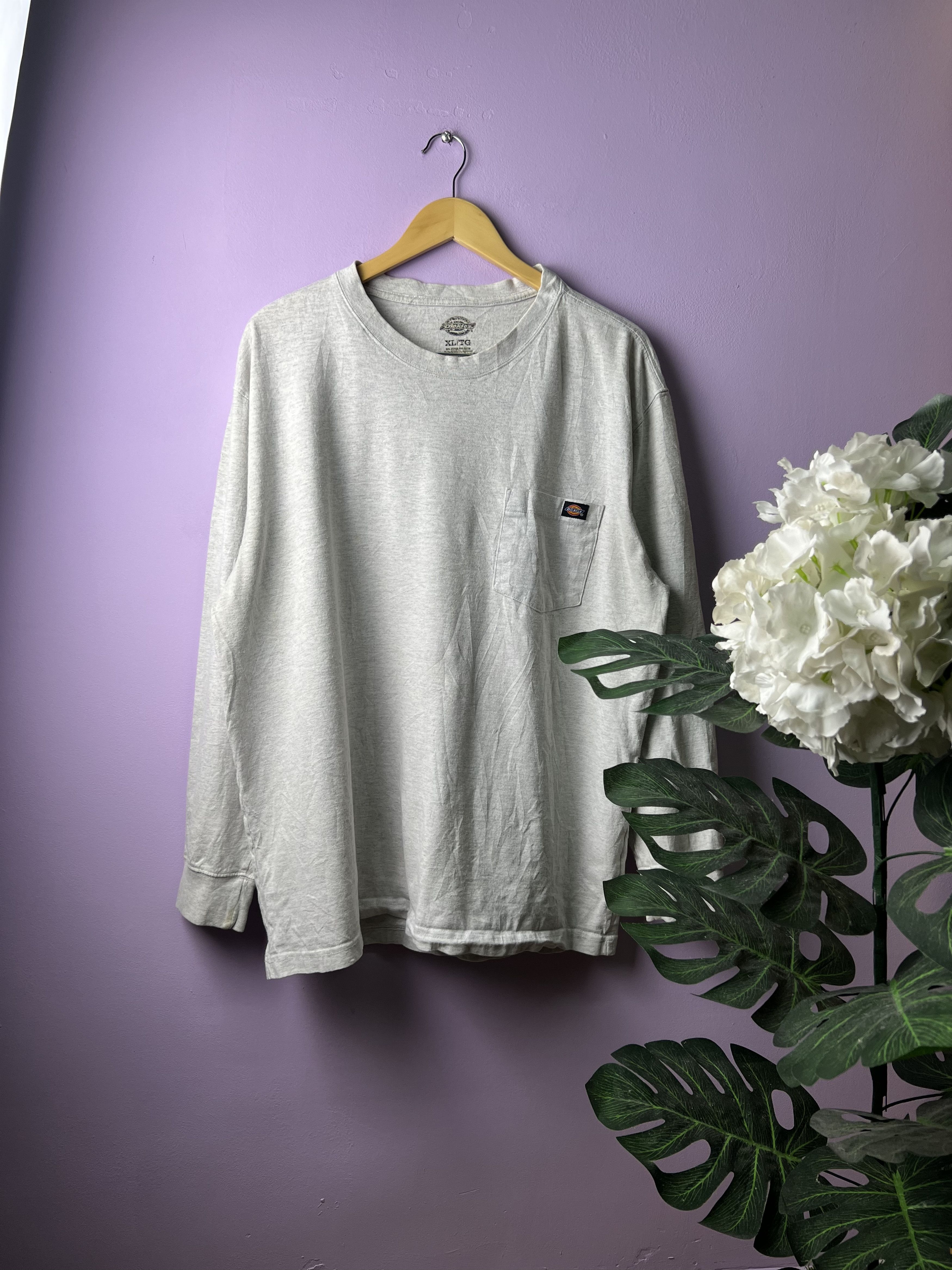 Japanese Brand 🔥Dickies Pocket LS Tees Size US XL / EU 56 / 4 - 1 Thumbnail
