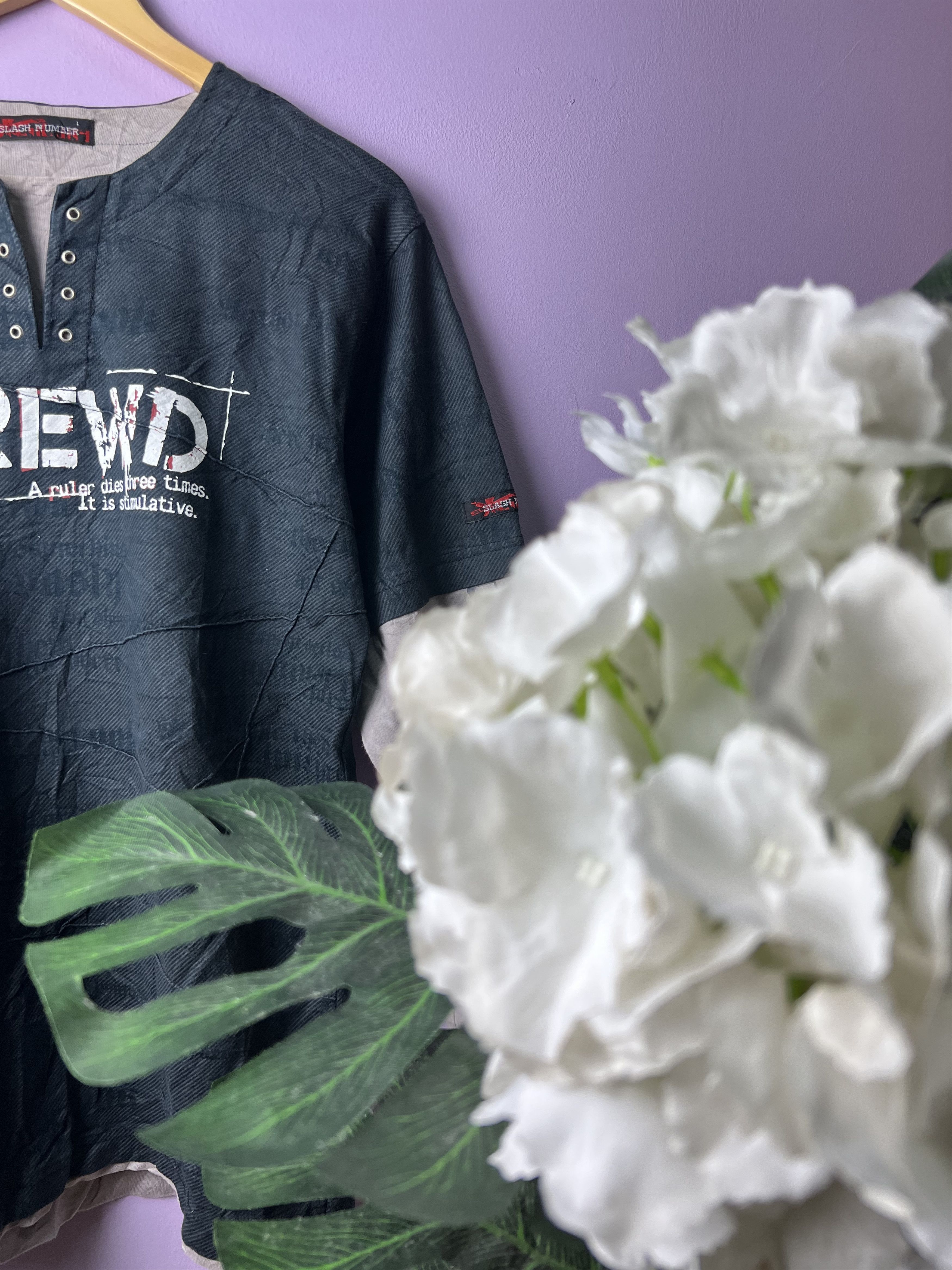 🔥Shrewd Slash Number LS Tees