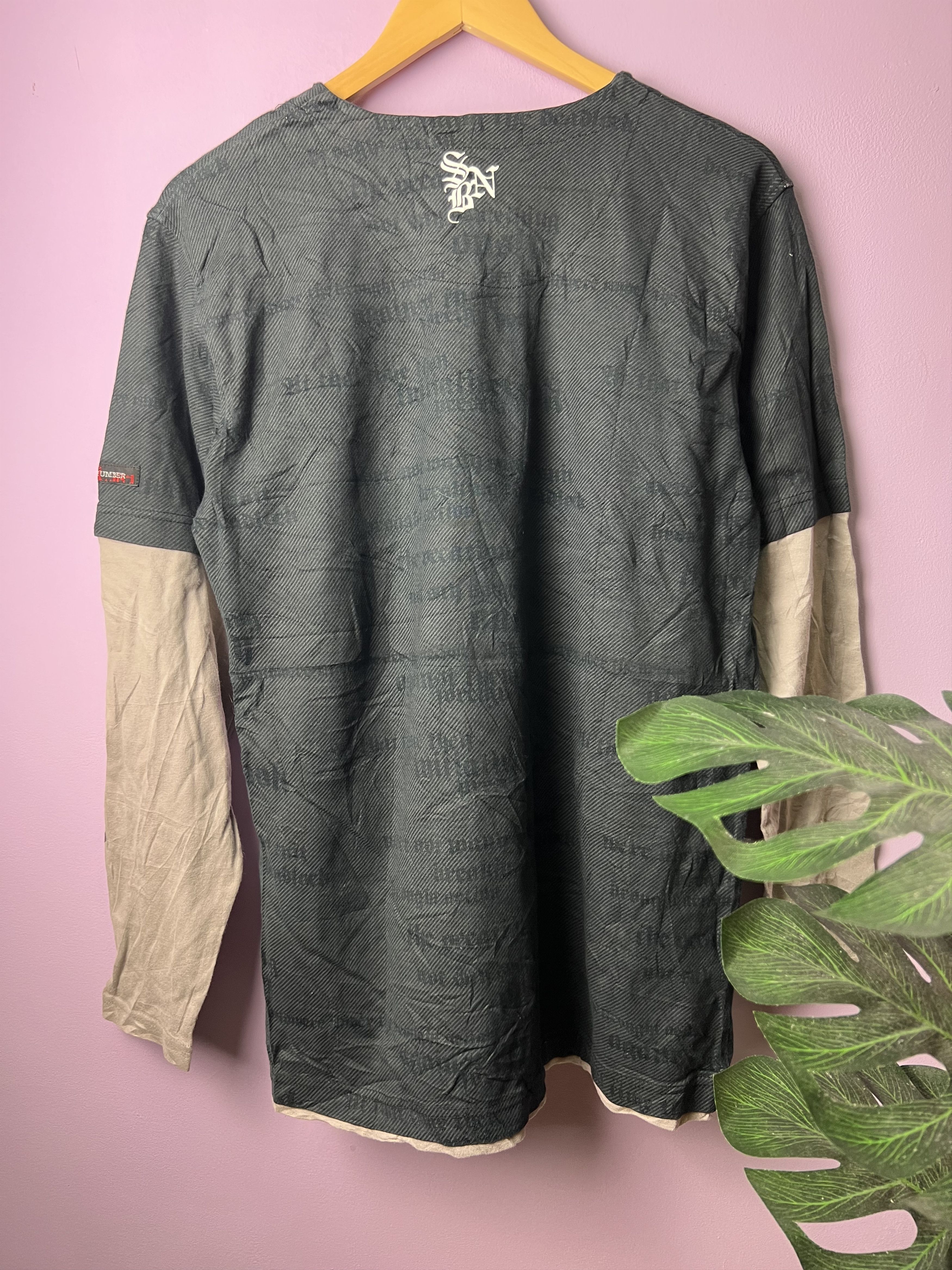 🔥Shrewd Slash Number LS Tees