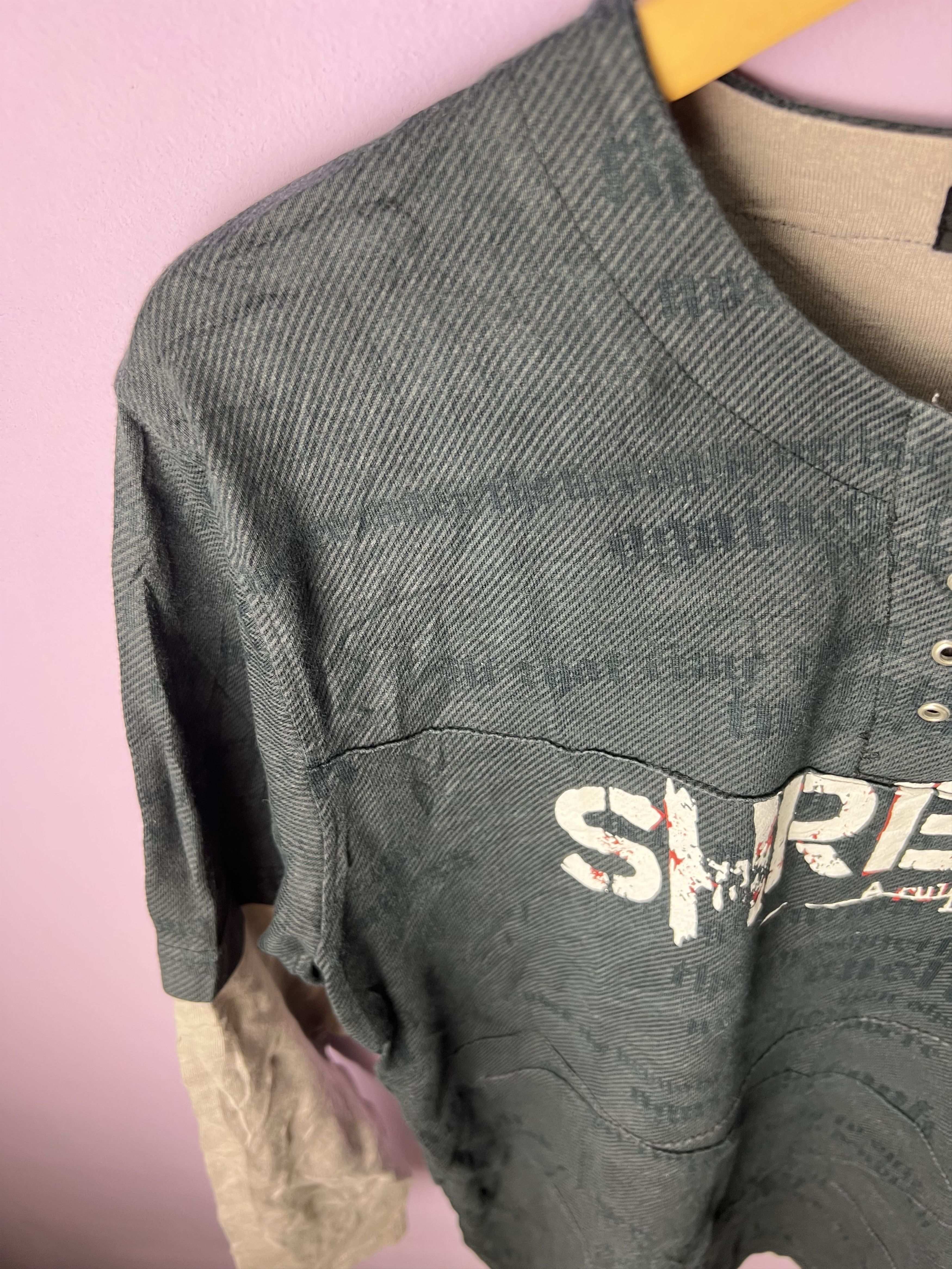 🔥Shrewd Slash Number LS Tees