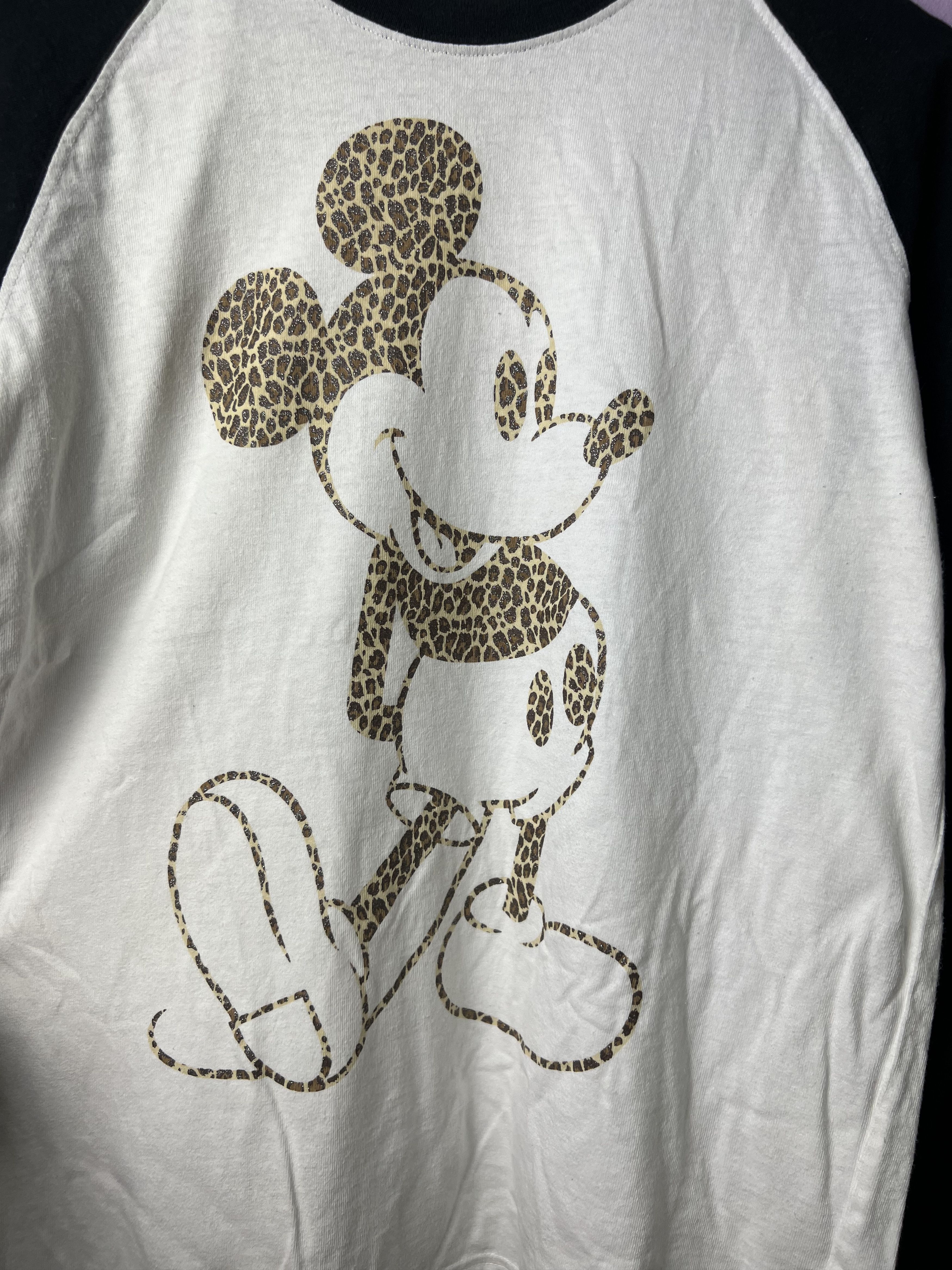 Mickey Mouse 🔥Vintage Mickey Big Printed LS Tees Size US S / EU 44-46 / 1 - 8 Thumbnail
