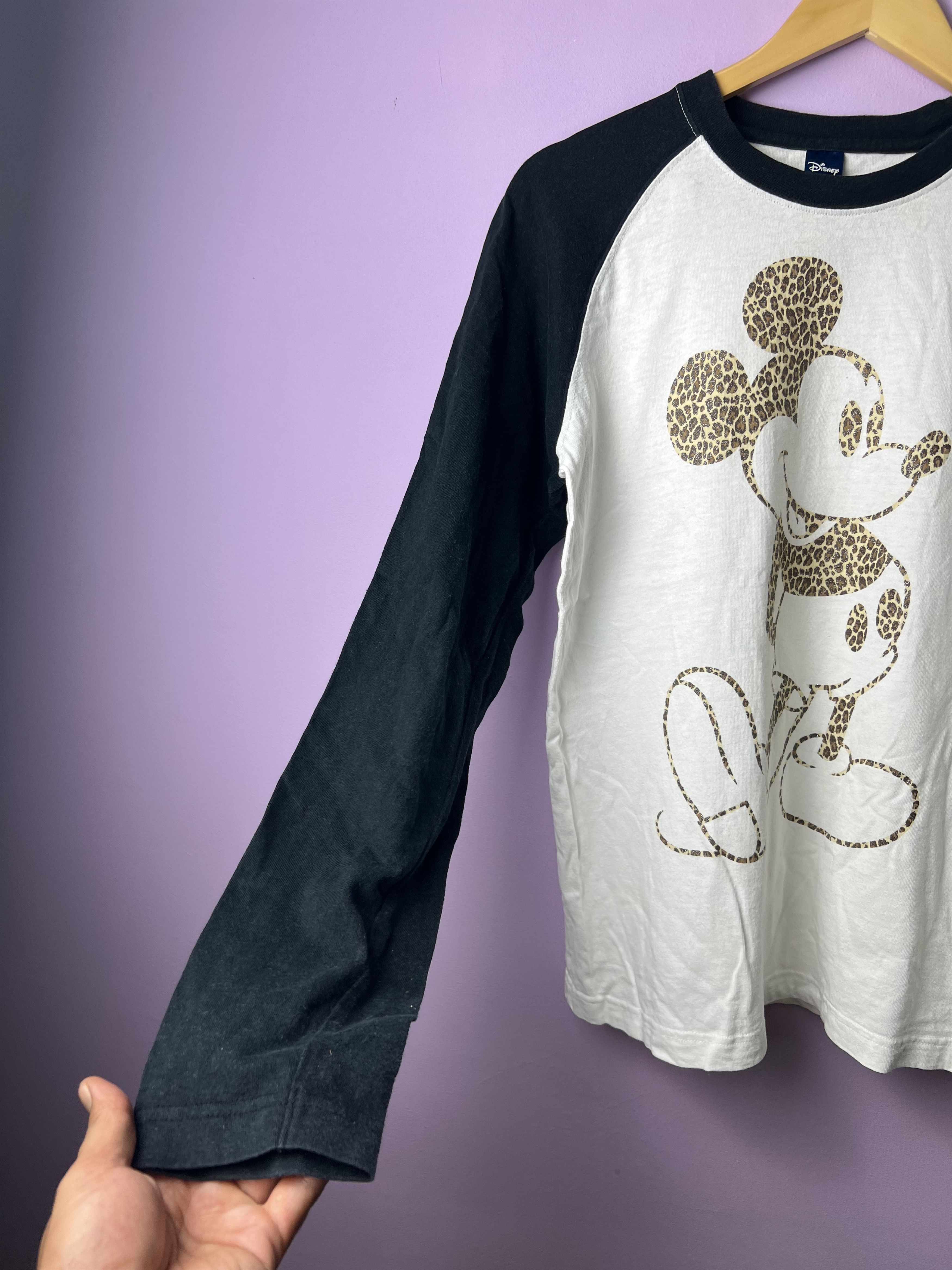 Mickey Mouse 🔥Vintage Mickey Big Printed LS Tees Size US S / EU 44-46 / 1 - 6 Thumbnail