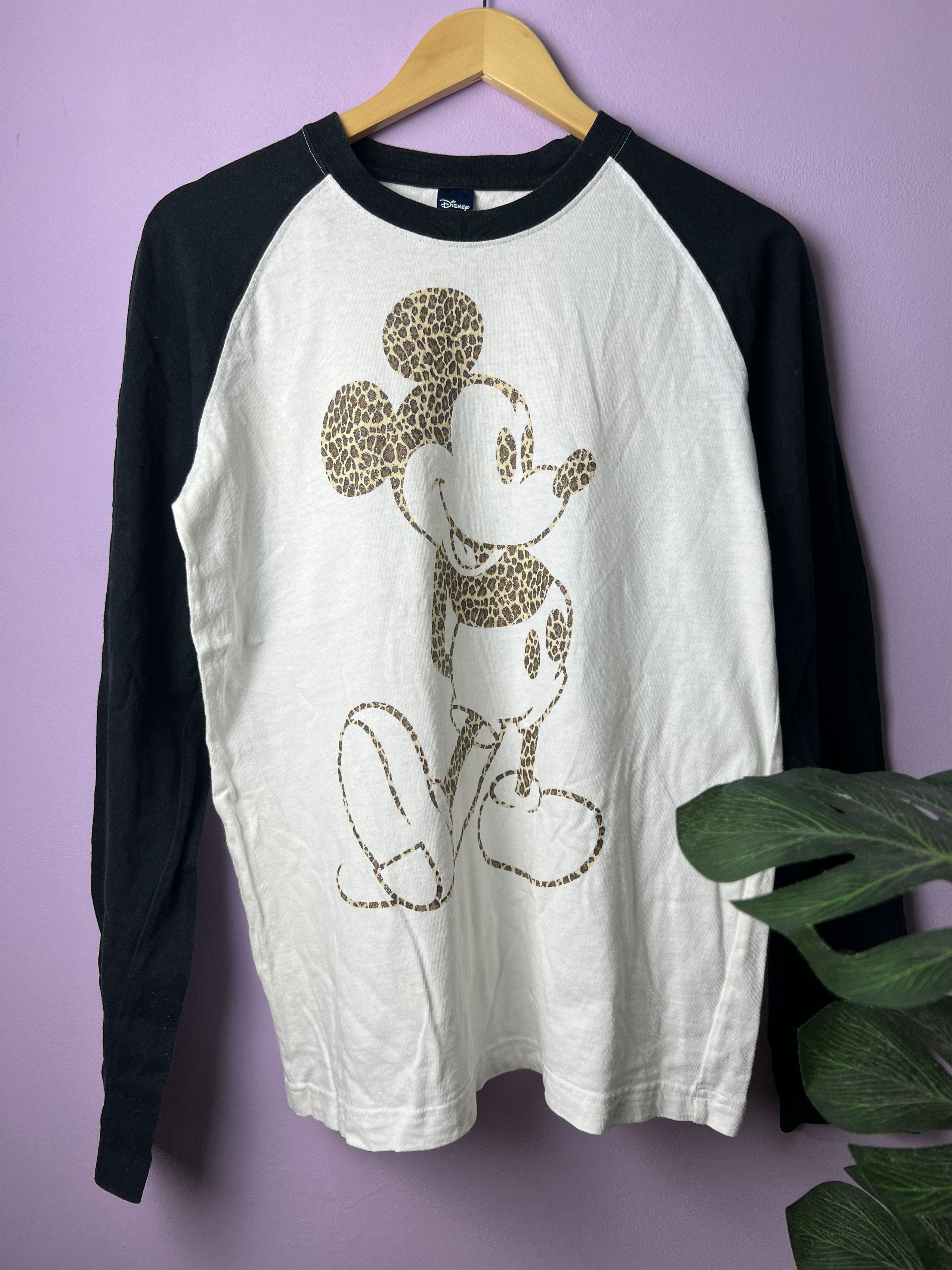 Mickey Mouse 🔥Vintage Mickey Big Printed LS Tees Size US S / EU 44-46 / 1 - 2 Thumbnail