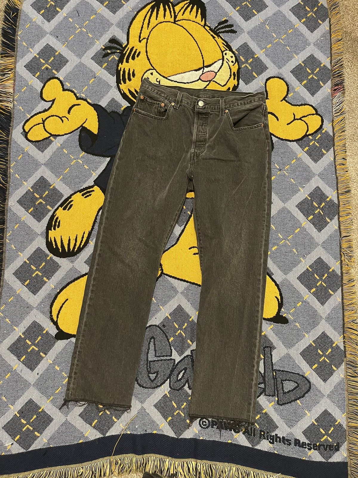 Levi's Vintage Levi’s 501 Black Wash Size US 32 / EU 48 - 1 Thumbnail