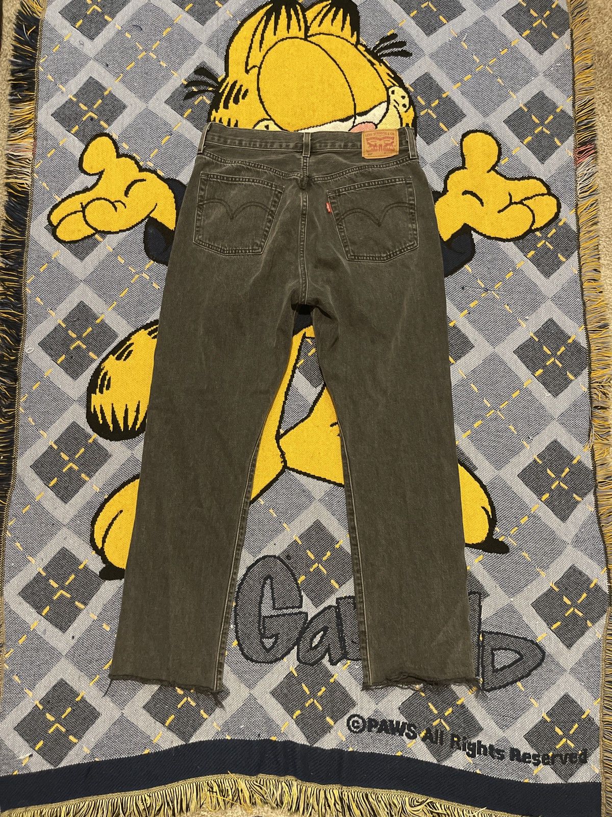 Levi's Vintage Levi’s 501 Black Wash Size US 32 / EU 48 - 2 Thumbnail