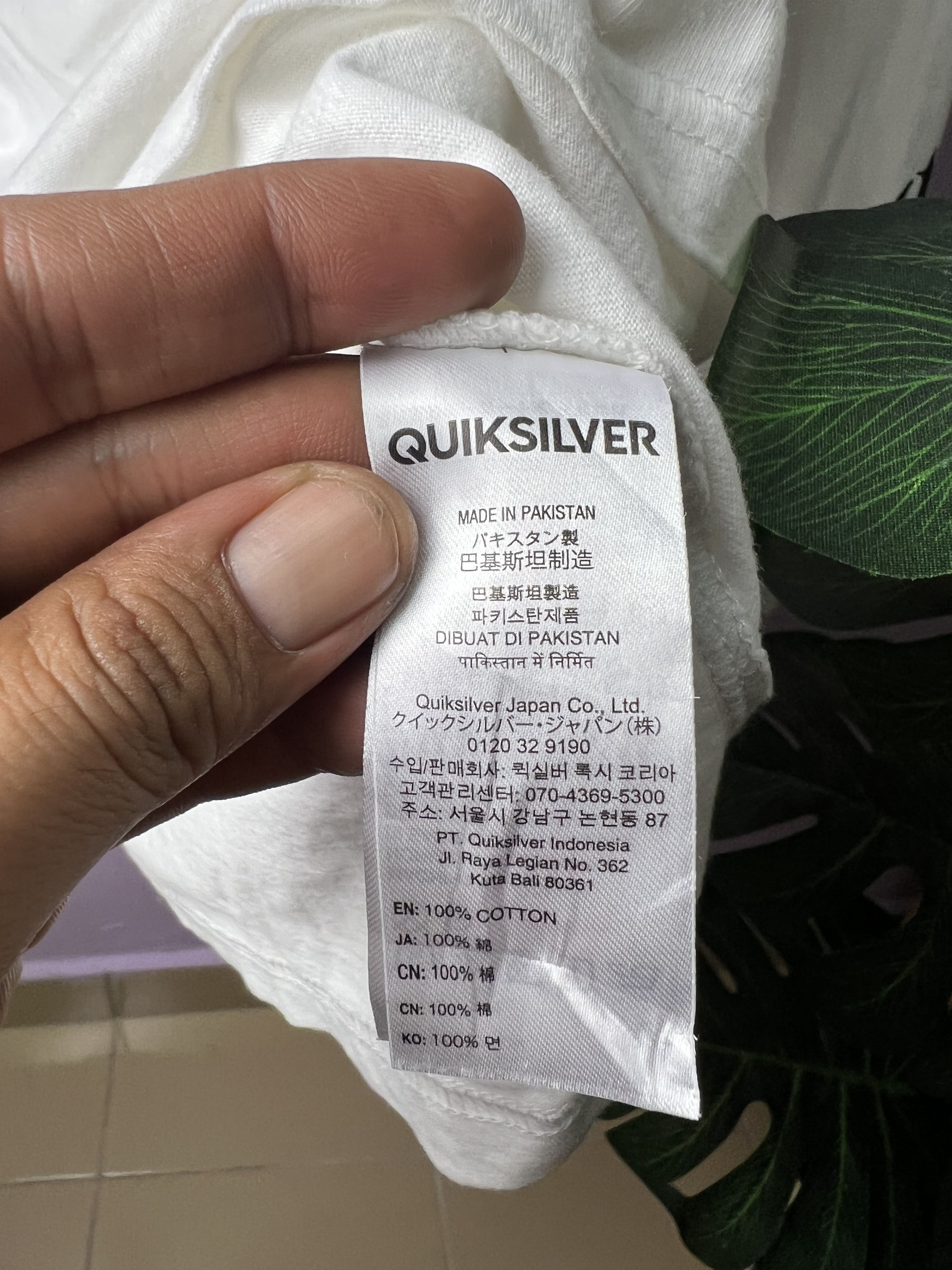 Quiksilver 🔥White Quiksilver LS Tees Size US S / EU 44-46 / 1 - 13 Thumbnail