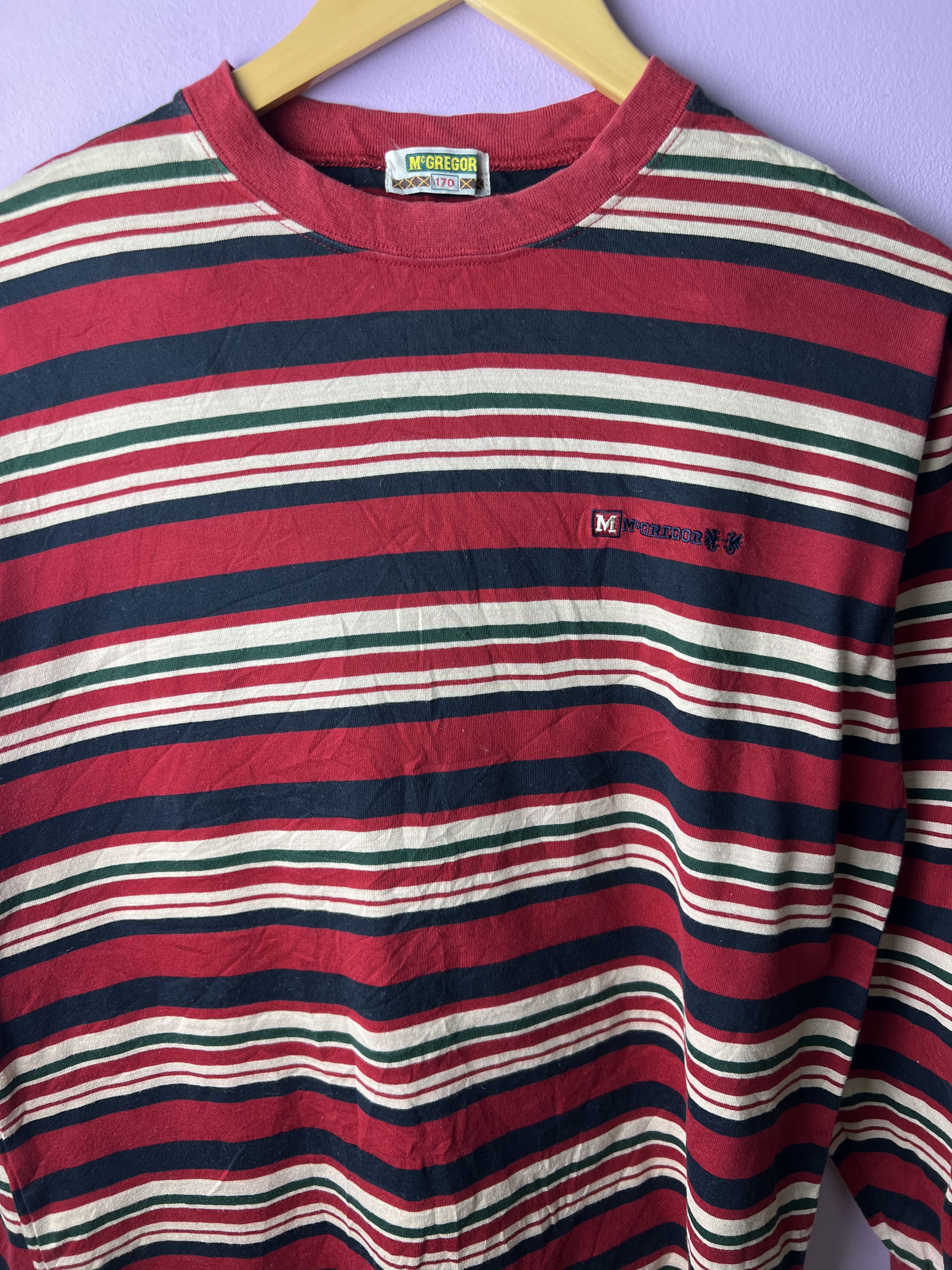 McGregor 🔥Vintage McGregor Stripe LS Tees Size US M / EU 48-50 / 2 - 9 Thumbnail