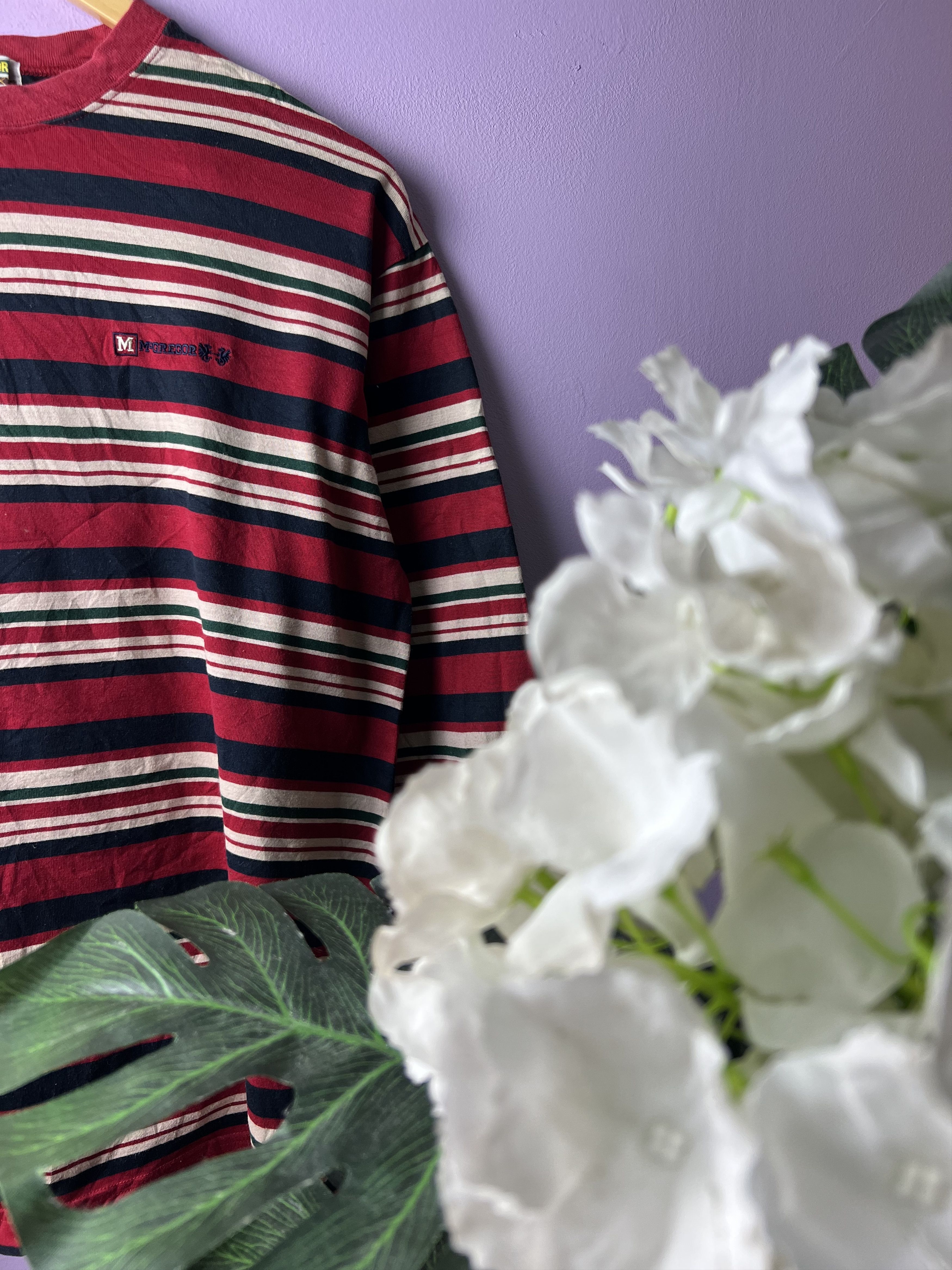 McGregor 🔥Vintage McGregor Stripe LS Tees Size US M / EU 48-50 / 2 - 6 Thumbnail