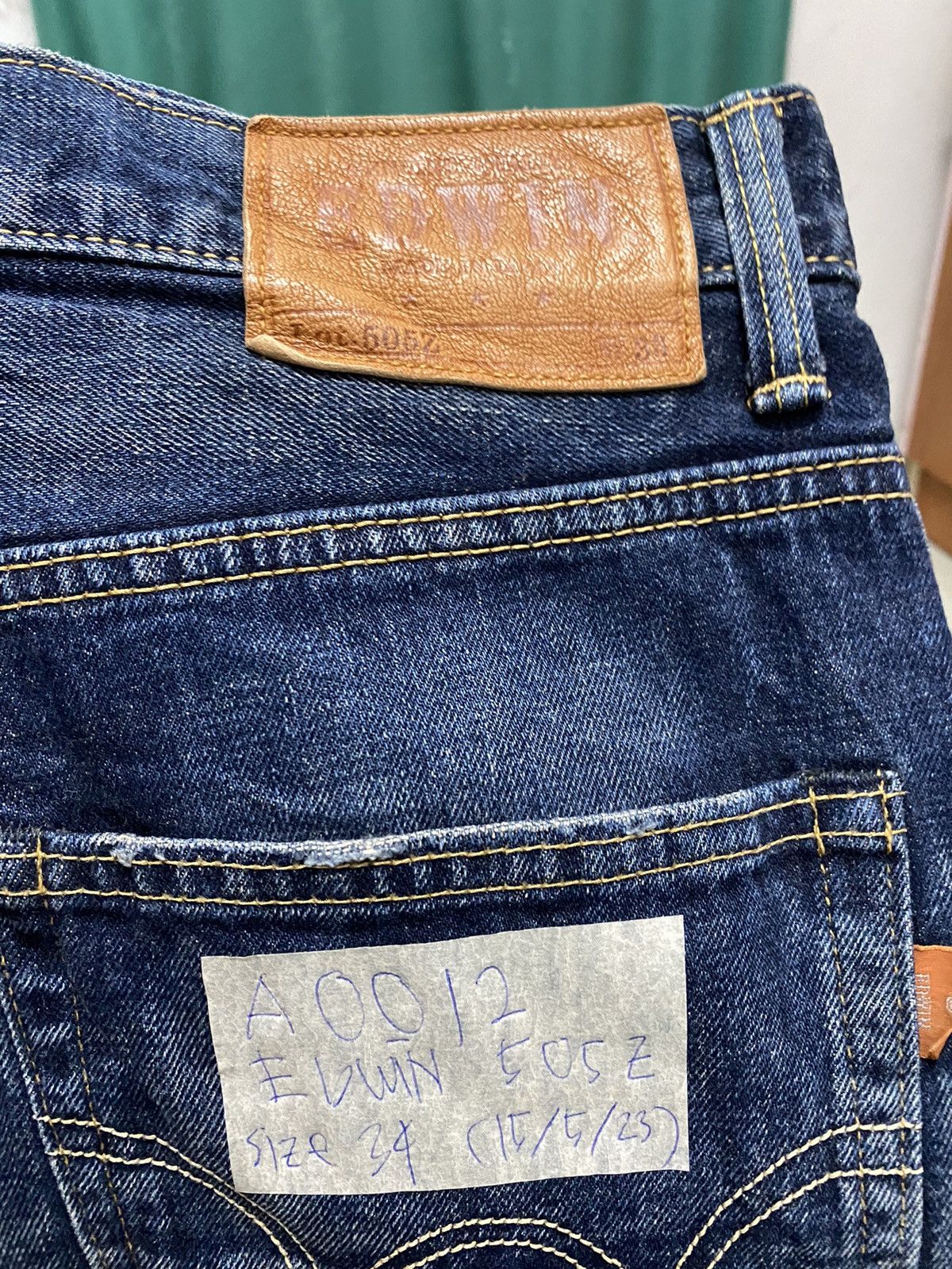 Japanese Brand EDWIN 505Z SELVAGE DENIM SIZE 34 Size US 34 / EU 50 - 23 Thumbnail
