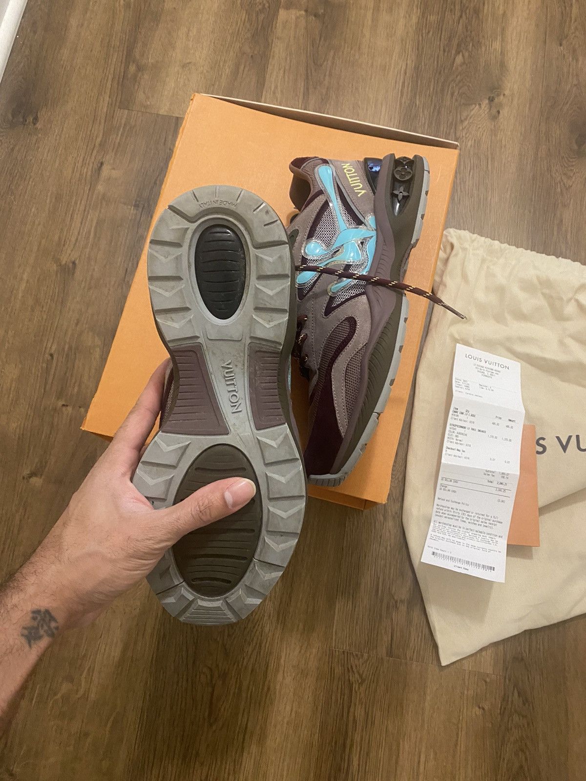 Louis Vuitton Louis Vuitton Trail Sneakers Size US 9.5 / EU 42-43 - 7 Thumbnail