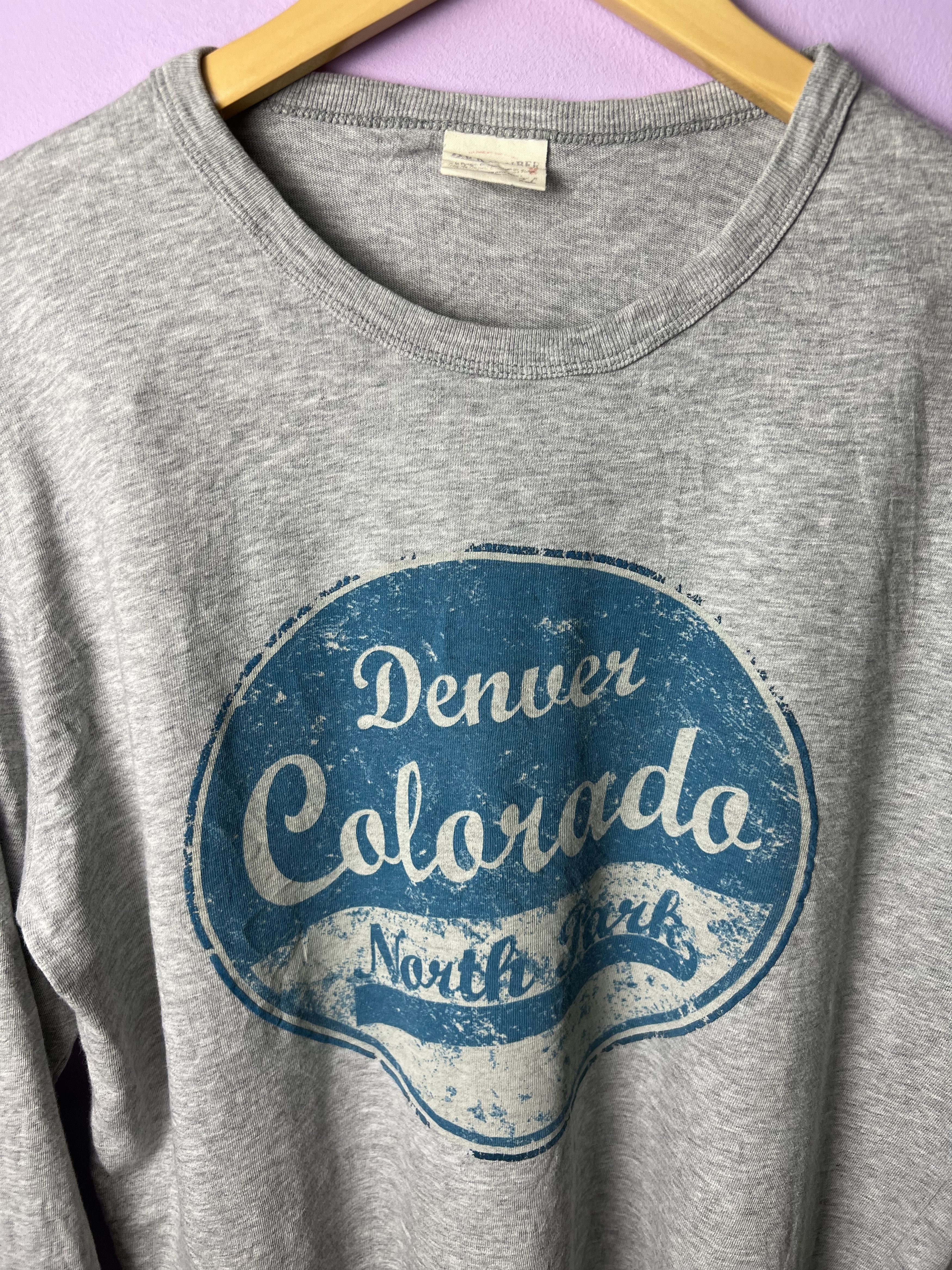 Japanese Brand 🔥Back Number Denver Colorado Long Sleeve Tees Size US M / EU 48-50 / 2 - 7 Thumbnail