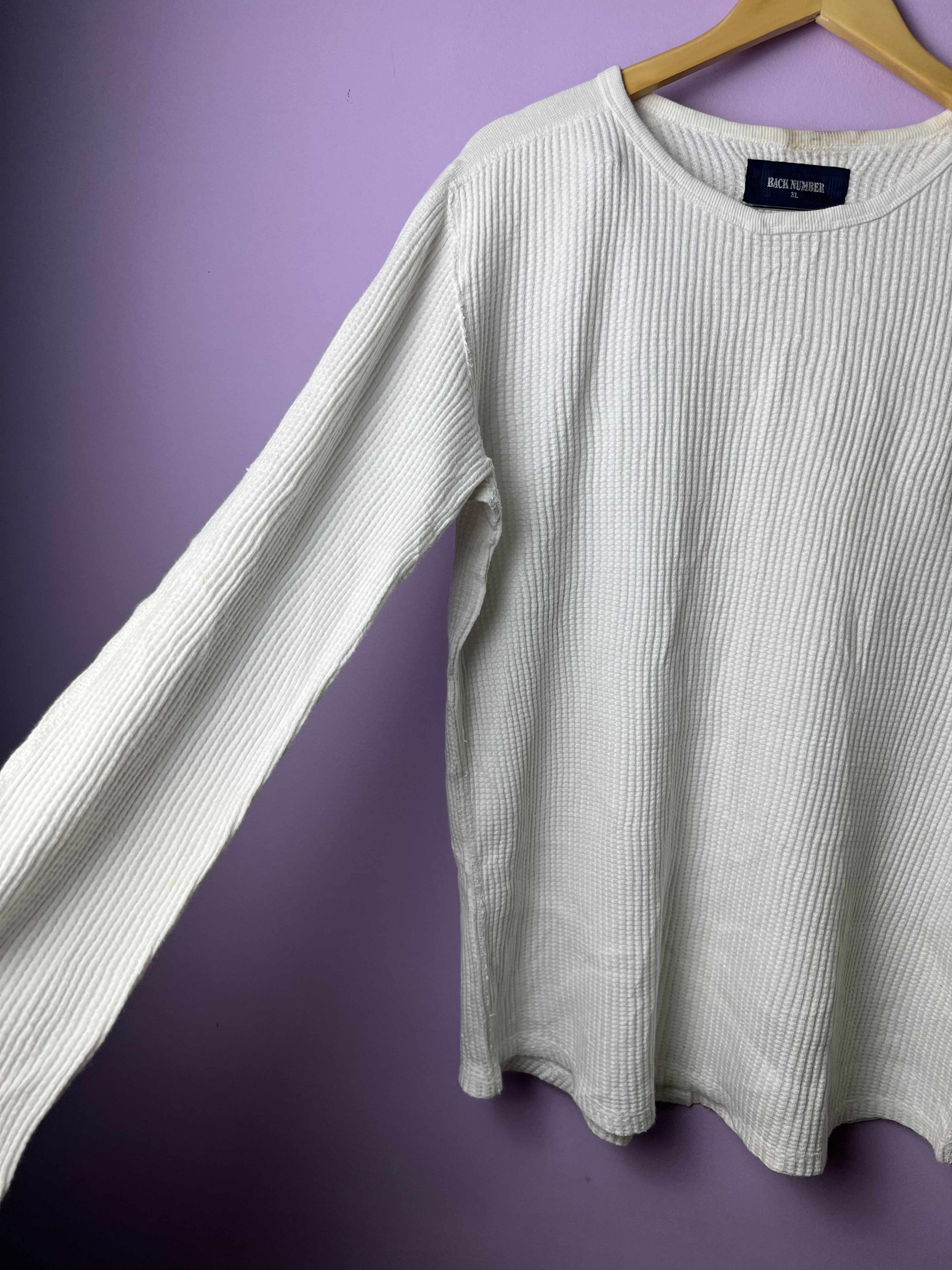 Japanese Brand 🔥Back Number Long Sleeve Tees Size US L / EU 52-54 / 3 - 9 Thumbnail