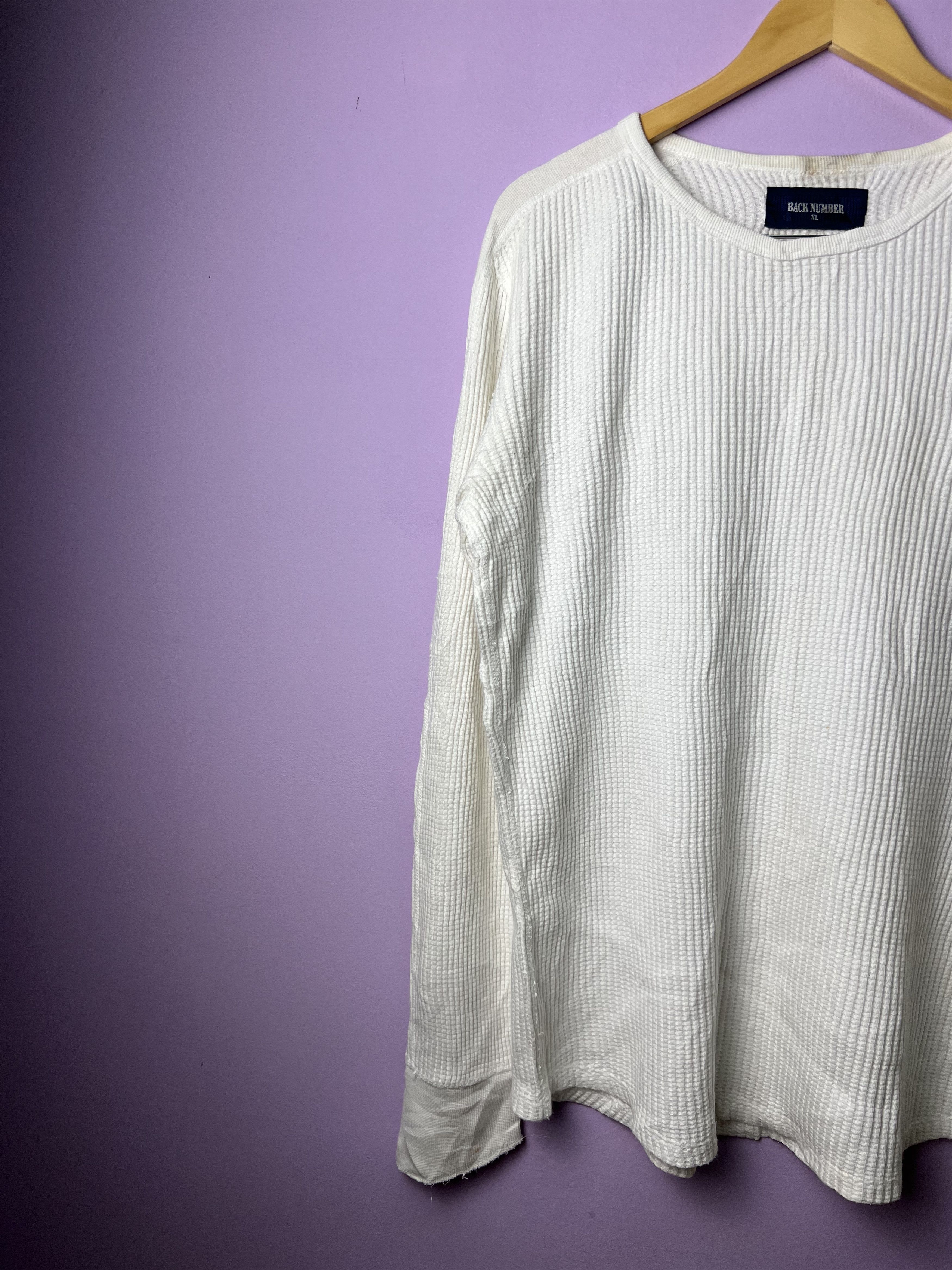 Japanese Brand 🔥Back Number Long Sleeve Tees Size US L / EU 52-54 / 3 - 8 Thumbnail