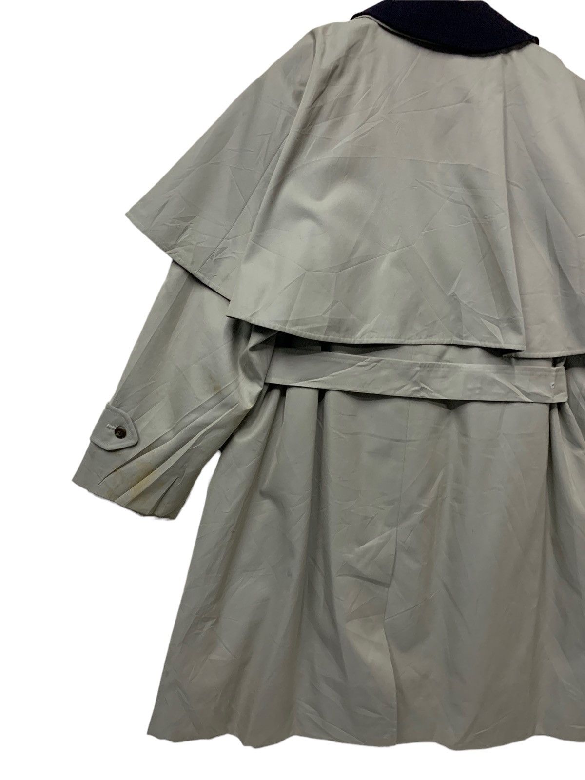Burberry 🔥VTG BURBERRY TRENCH COAT GREY Size US M / EU 48-50 / 2 - 9 Thumbnail