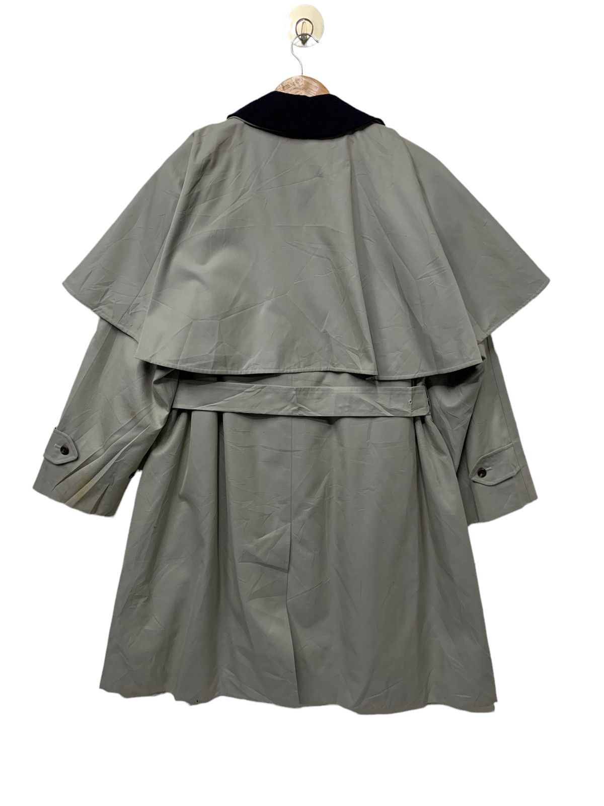 Burberry 🔥VTG BURBERRY TRENCH COAT GREY Size US M / EU 48-50 / 2 - 8 Thumbnail