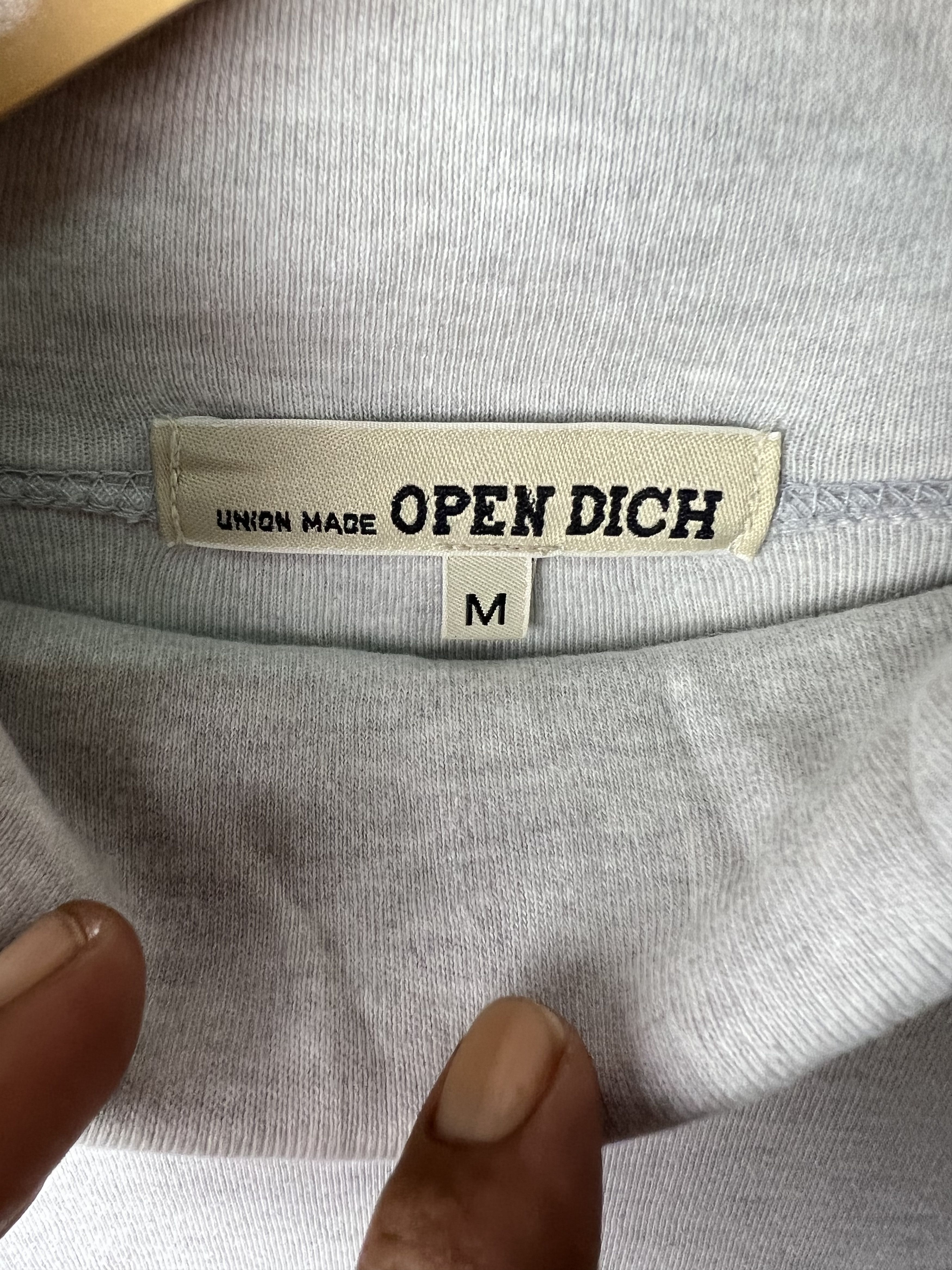 Japanese Brand 🔥Open Dich Union Made Turtleneck Long Sleeve Tees Size US M / EU 48-50 / 2 - 10 Thumbnail